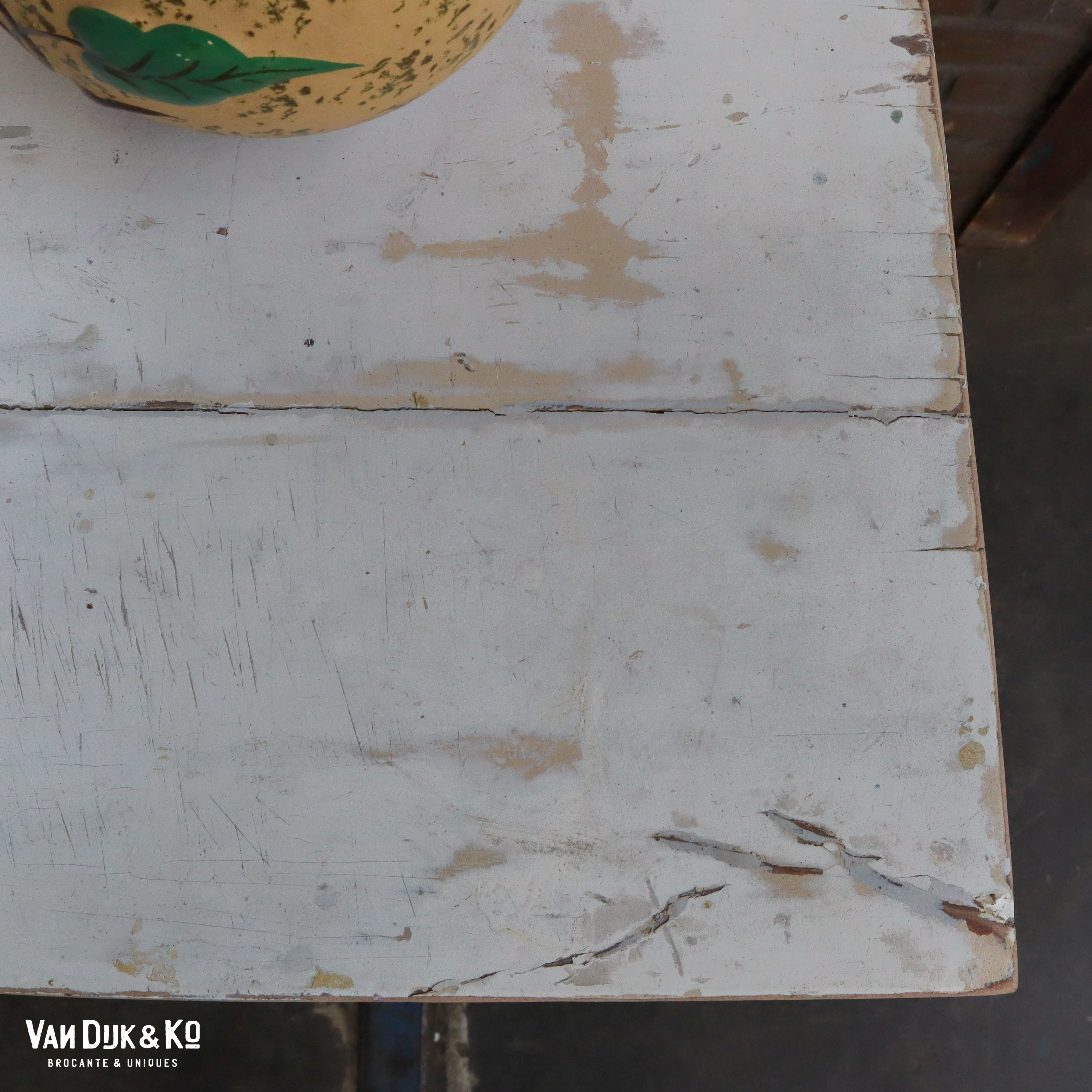 Witte brocante toog - Afbeelding 6