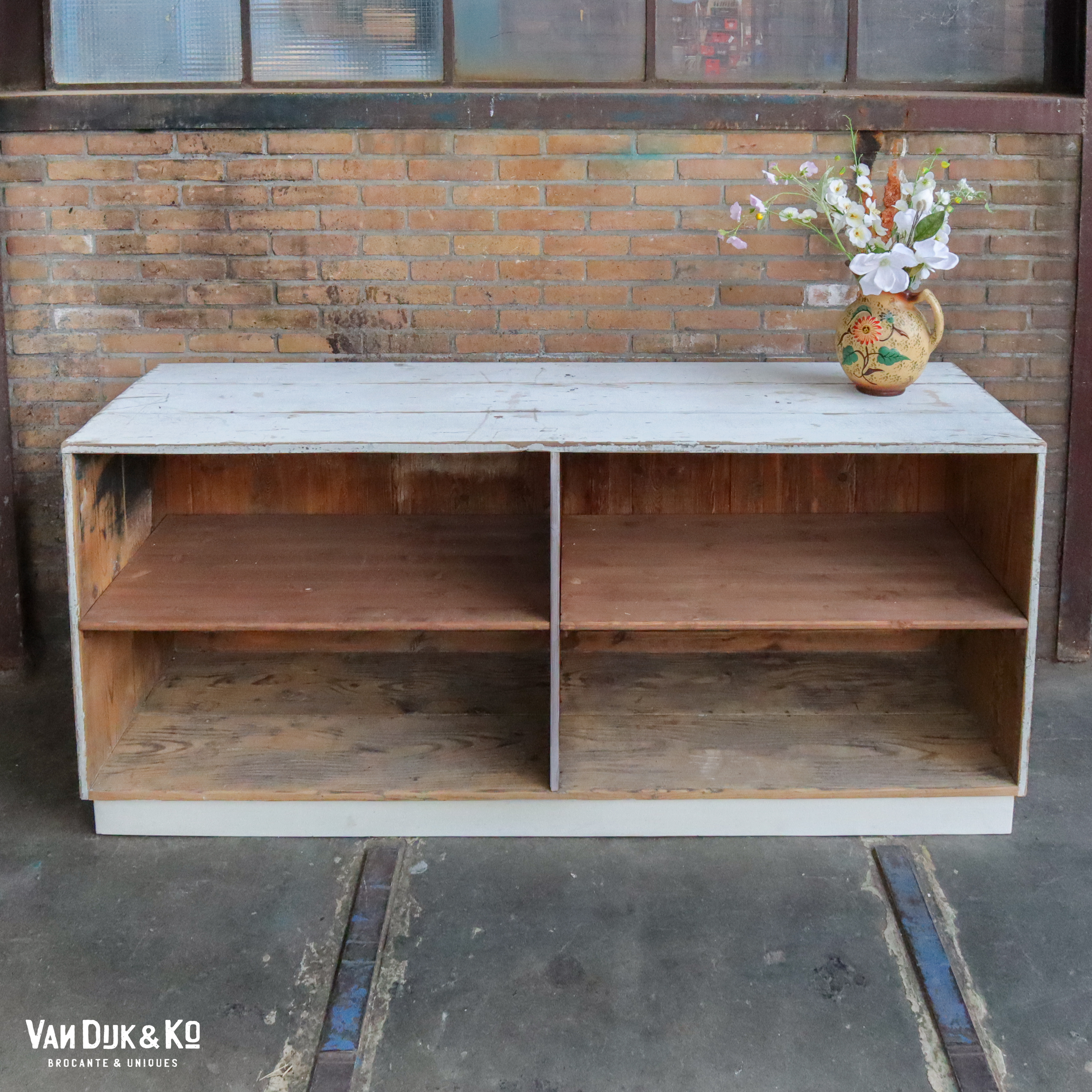 Witte brocante toog - Afbeelding 3