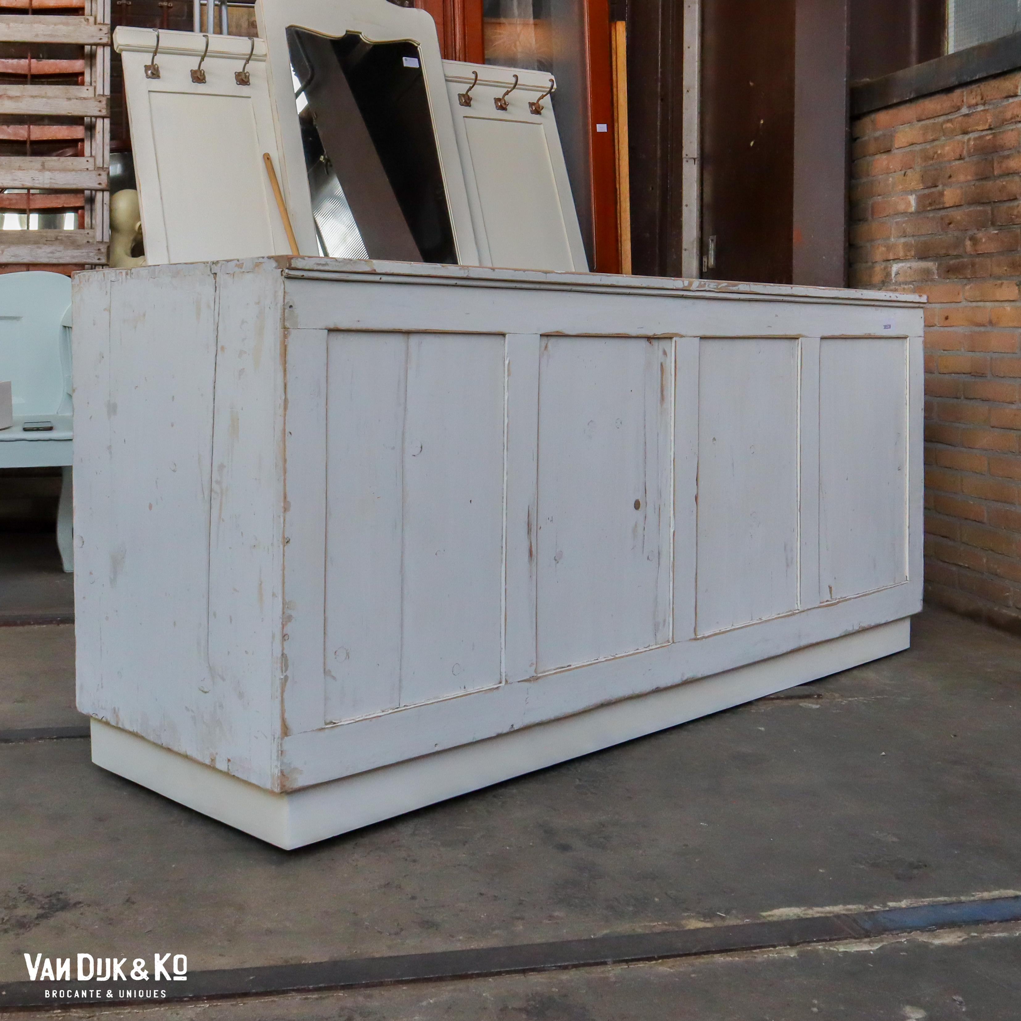 Witte brocante toog - Afbeelding 2