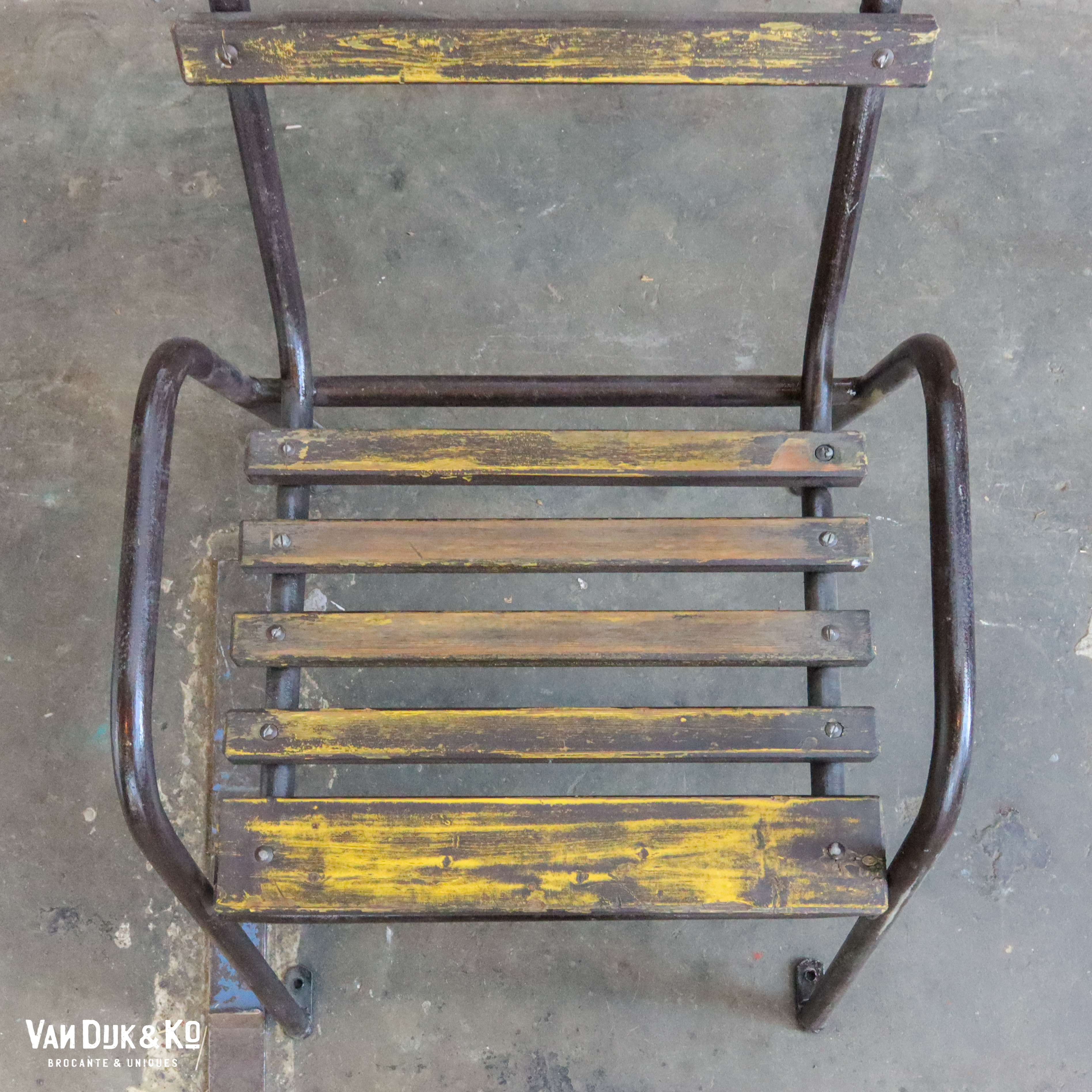 Brocante tuinstoel - Afbeelding 5