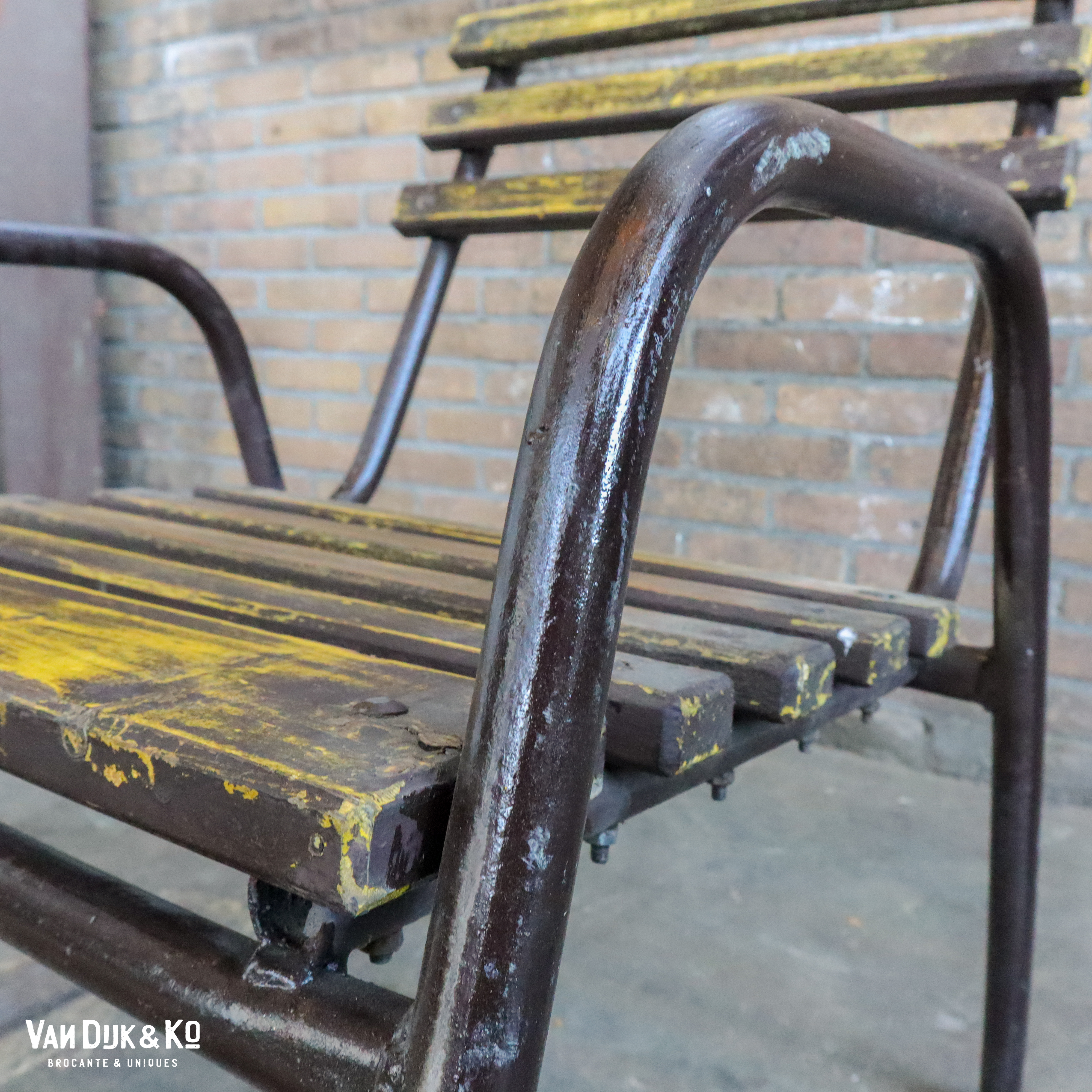 Brocante tuinstoel - Afbeelding 8