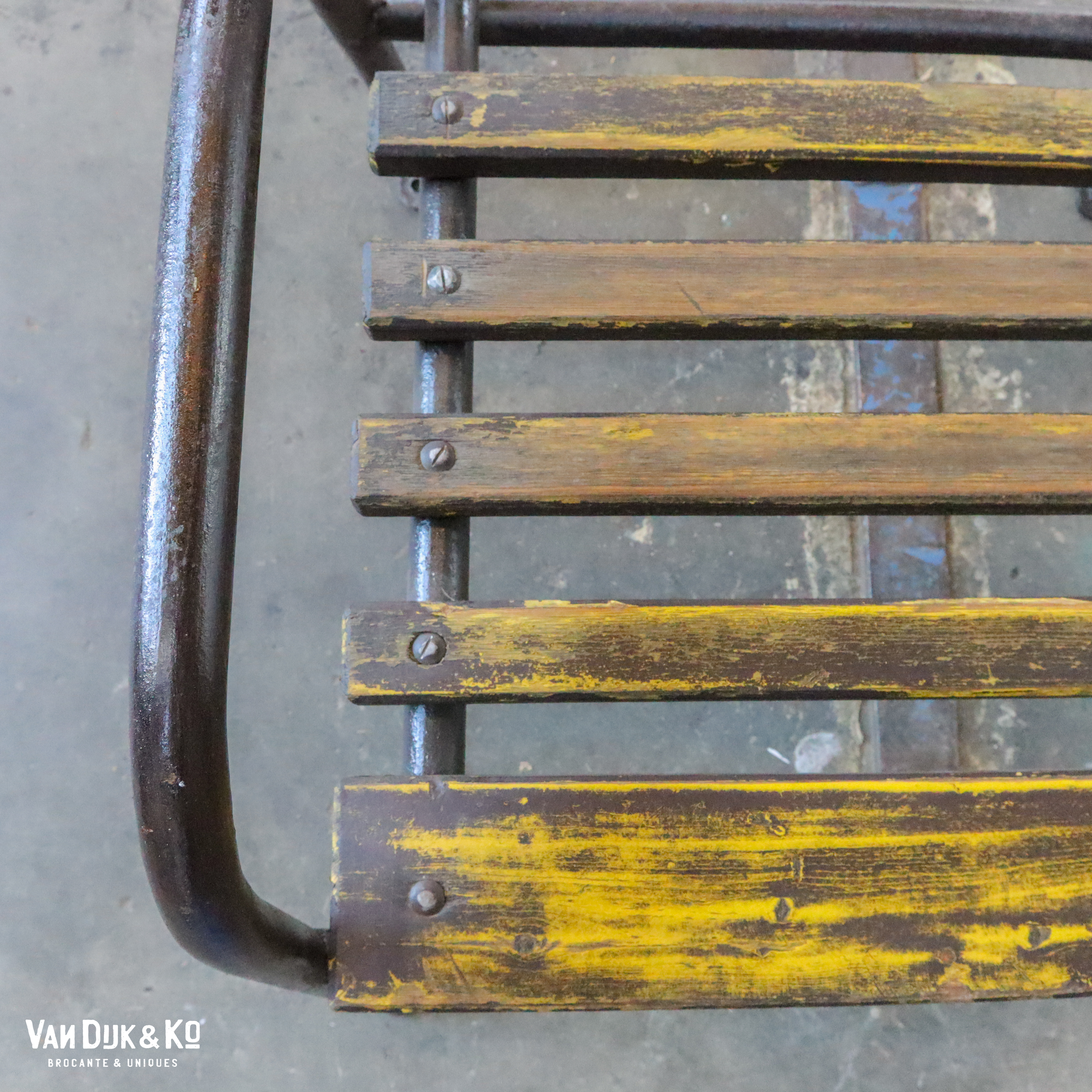 Brocante tuinstoel - Afbeelding 6