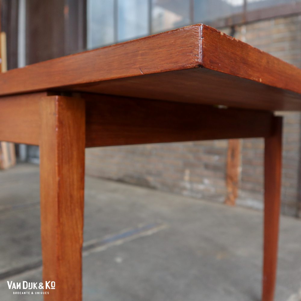 Uitschuifbare vintage tafel - Afbeelding 9