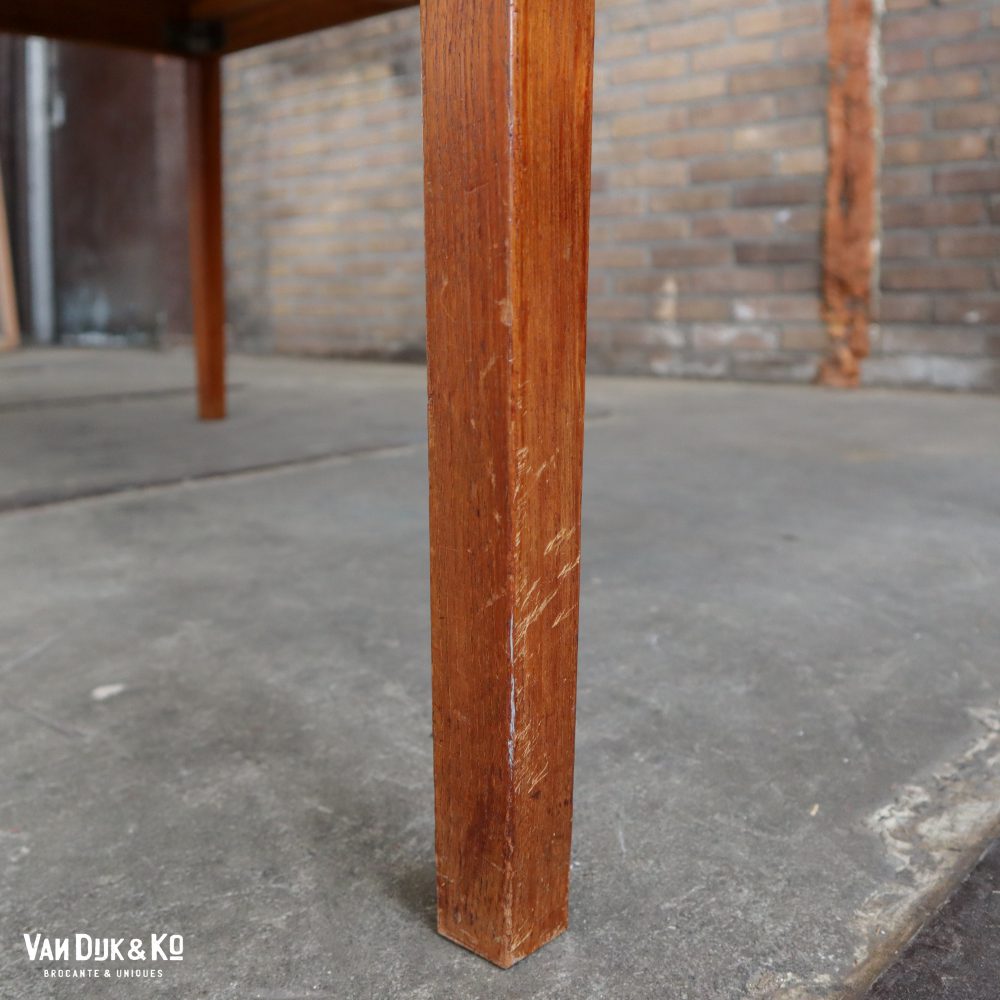Uitschuifbare vintage tafel - Afbeelding 8