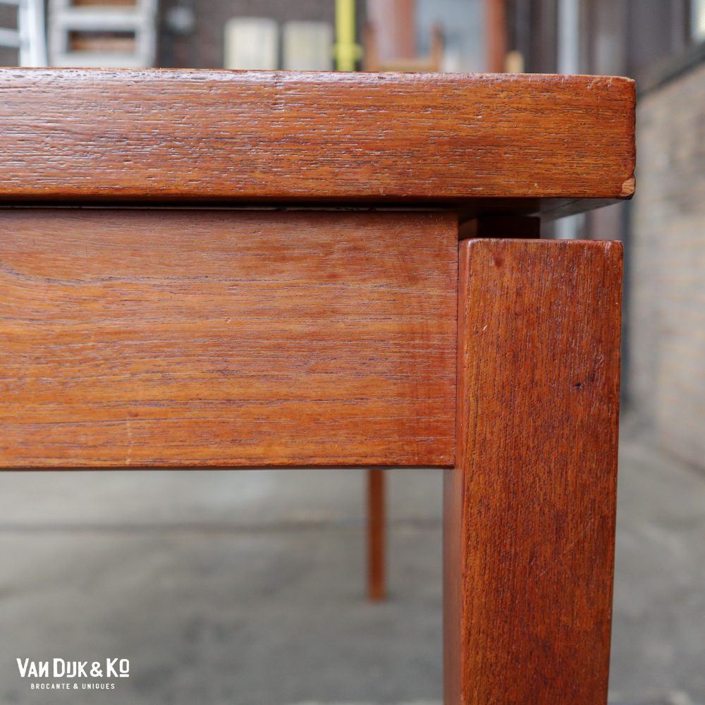 Uitschuifbare vintage tafel - Afbeelding 7