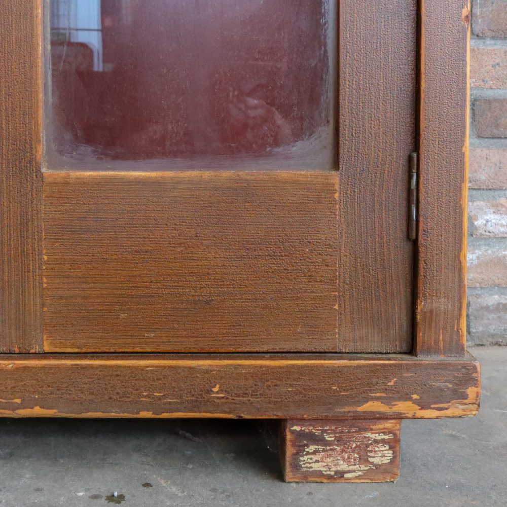 Vintage vitrinekast - Afbeelding 5