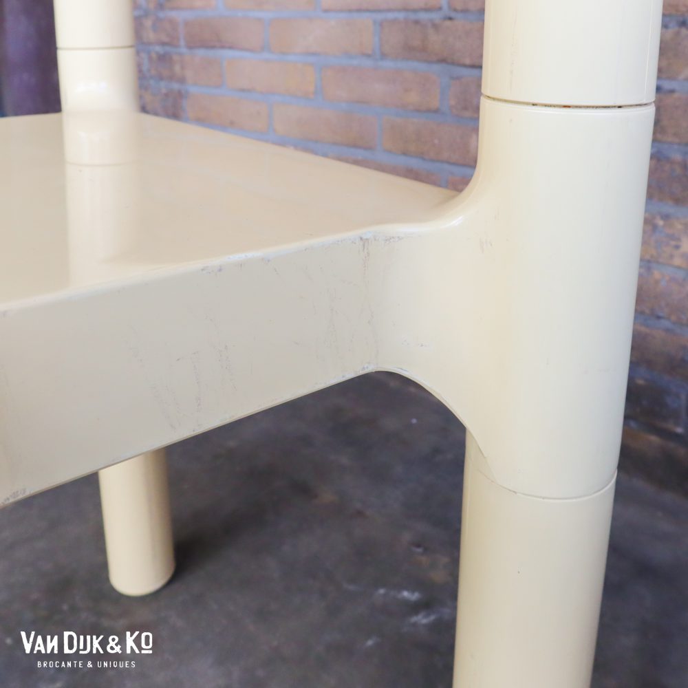 Design kunststof tafel met twee stoelen (set) - Afbeelding 6