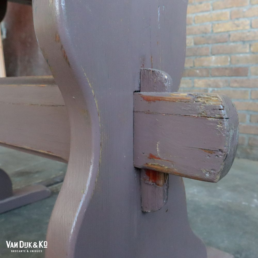 Brocante tafel met bank (set) - Afbeelding 8