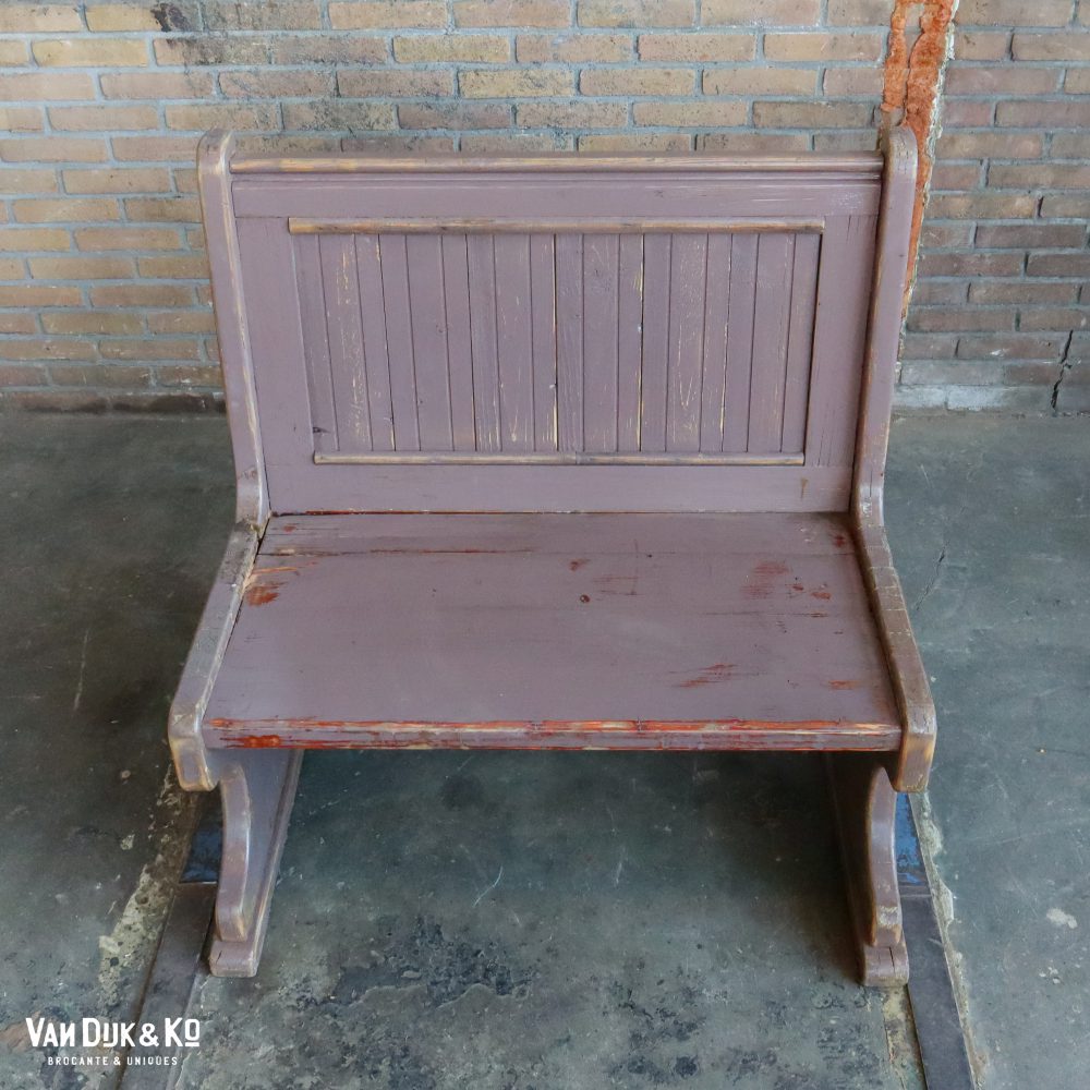 Brocante tafel met bank (set) - Afbeelding 6