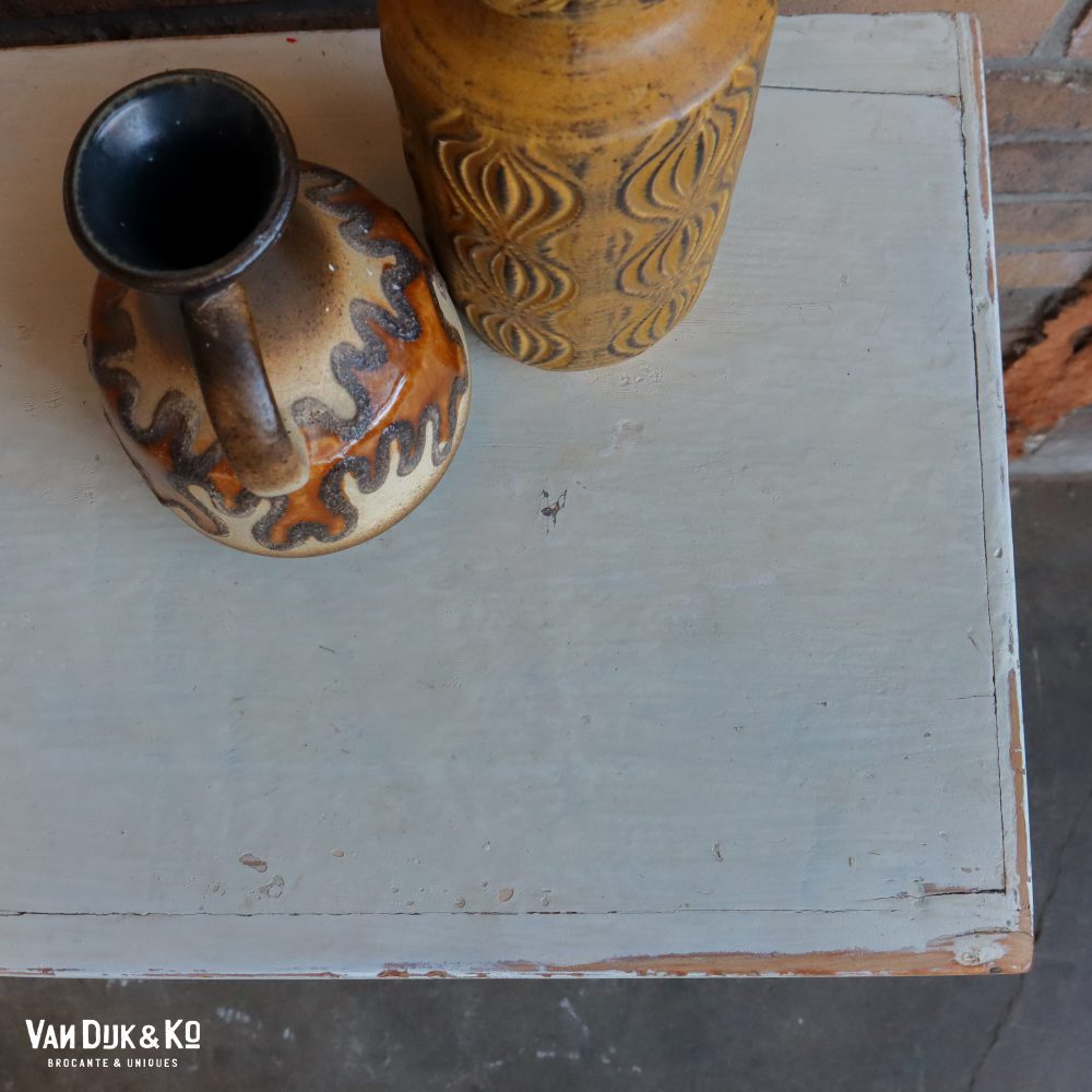 Brocante witte onderkast - Afbeelding 4