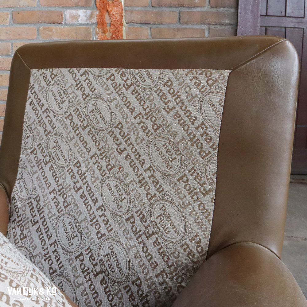 Vintage leren fauteuils - 2 stuks - Afbeelding 10