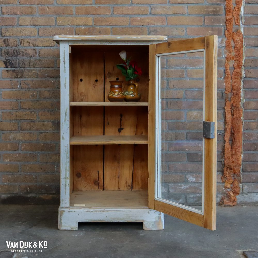Brocante vitrinekastje - Afbeelding 3