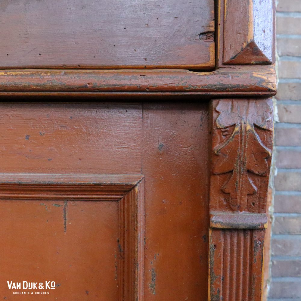 Brocante bruine onderkast - Afbeelding 3