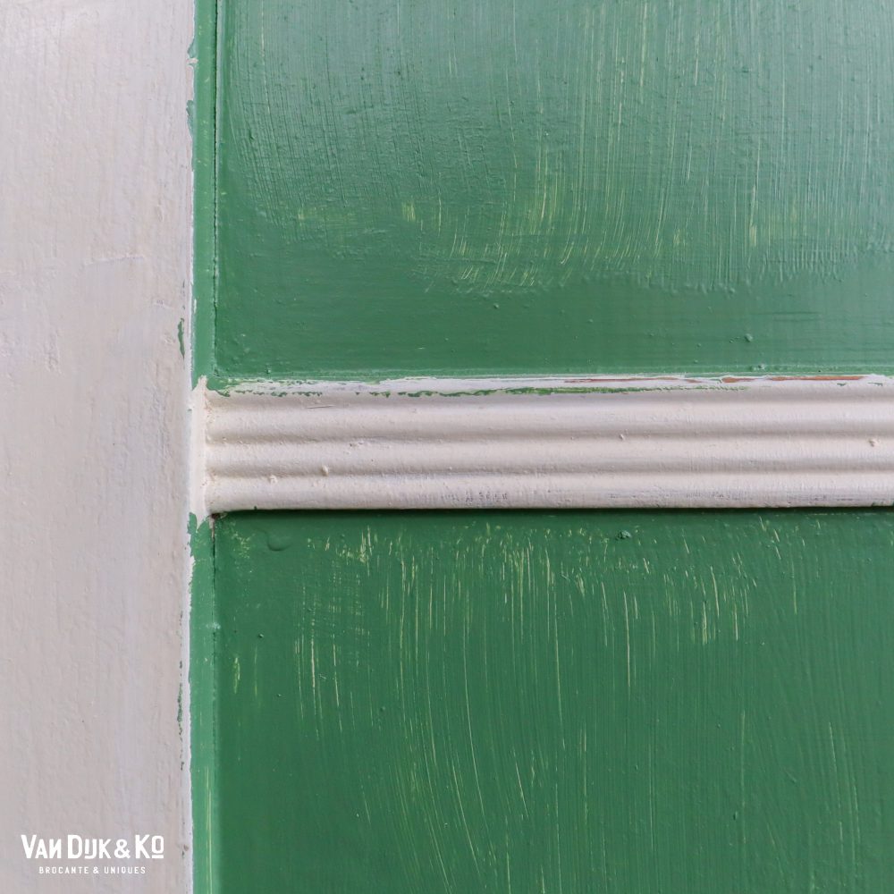 Groen-witte linnenkast - Afbeelding 9