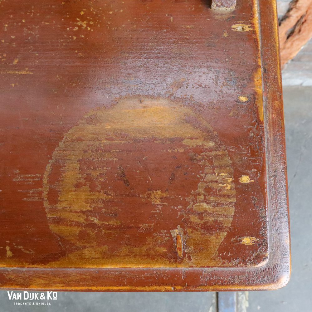 Brocante houten onderkast - Afbeelding 9