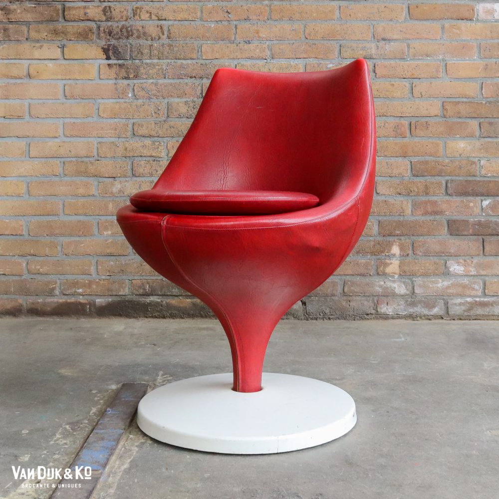 Vintage lounge stoeltje