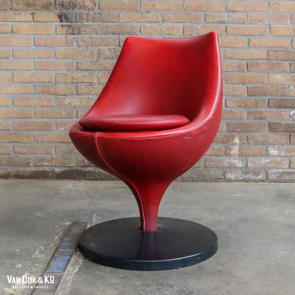 Vintage lounge stoeltje