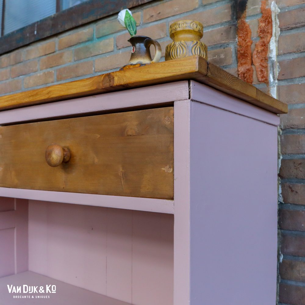 Roze houten toog - Afbeelding 10
