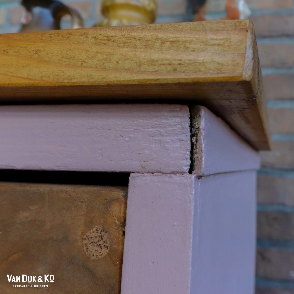 Roze houten toog - Afbeelding 8