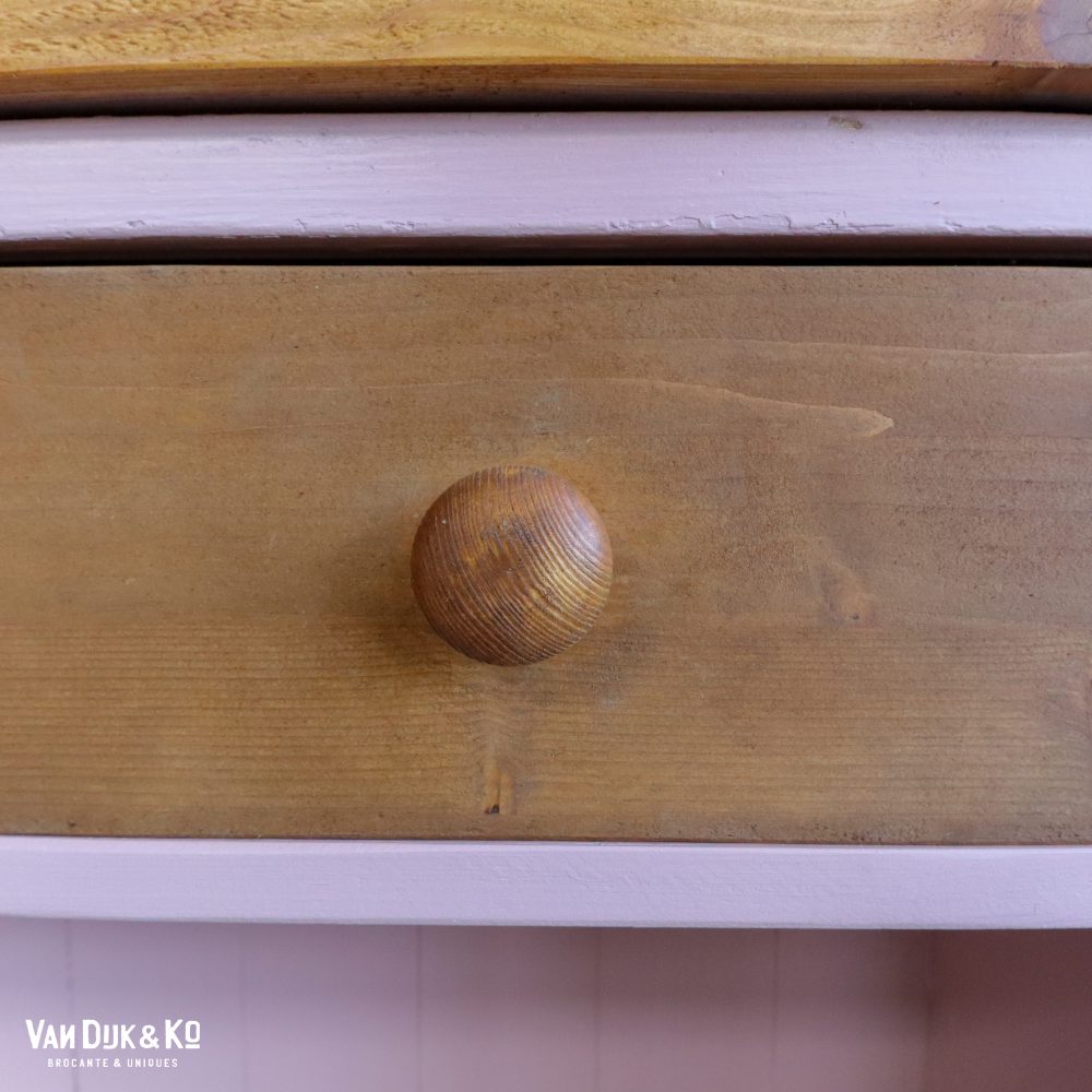 Roze houten toog - Afbeelding 5