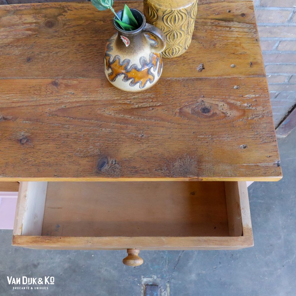 Roze houten toog - Afbeelding 3