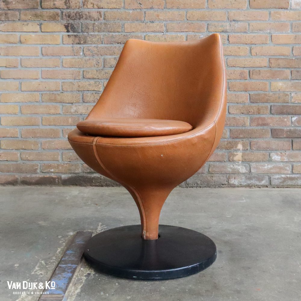 Vintage lounge stoeltje