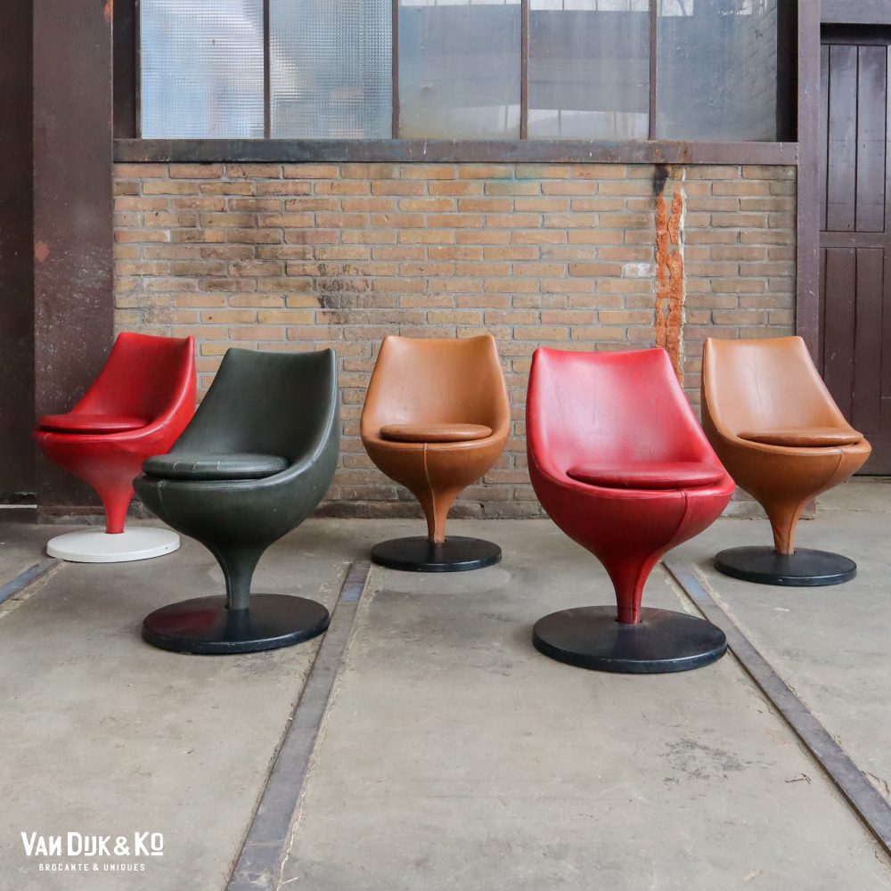 Vintage lounge stoeltje - Afbeelding 9