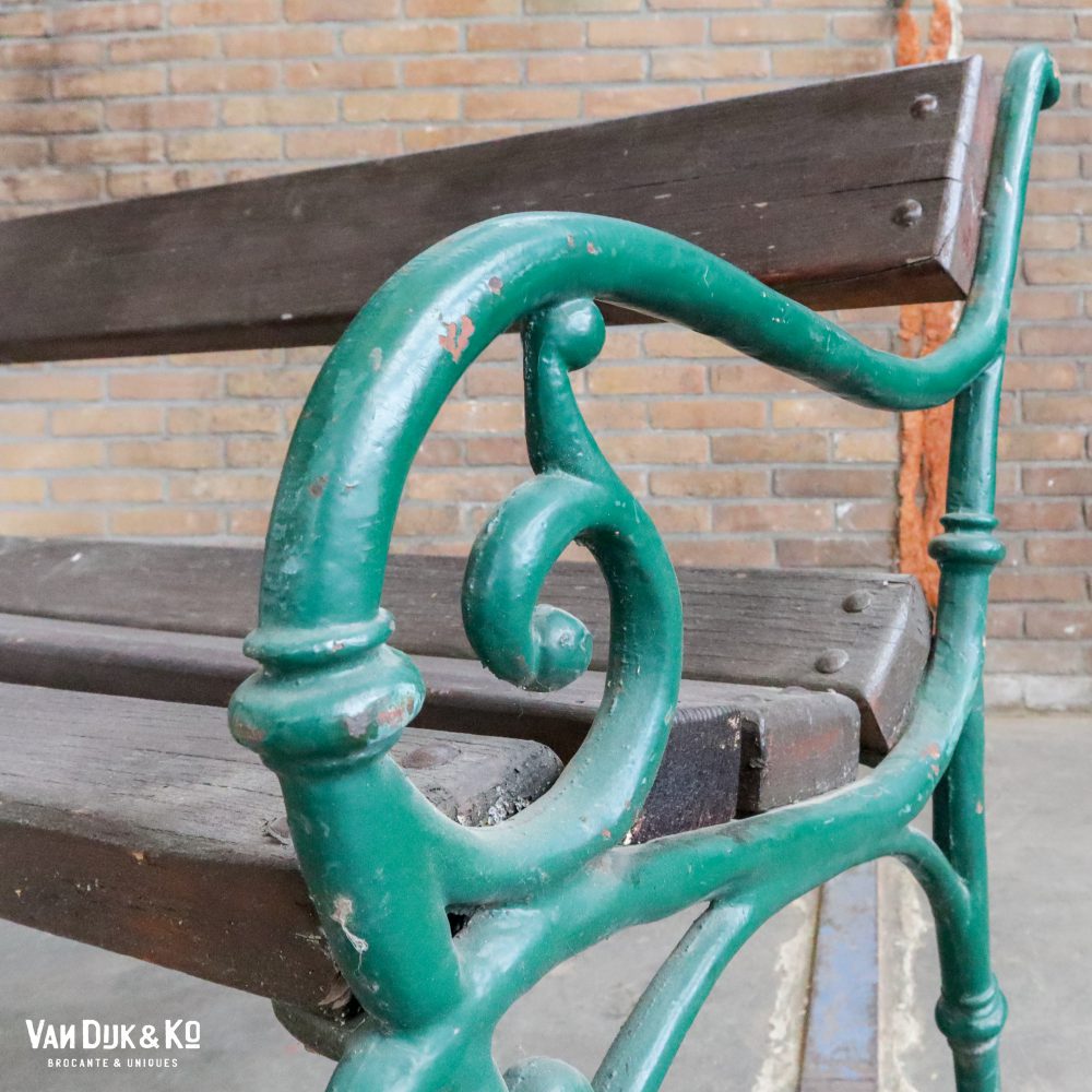 Brocante tuinbank - Afbeelding 2