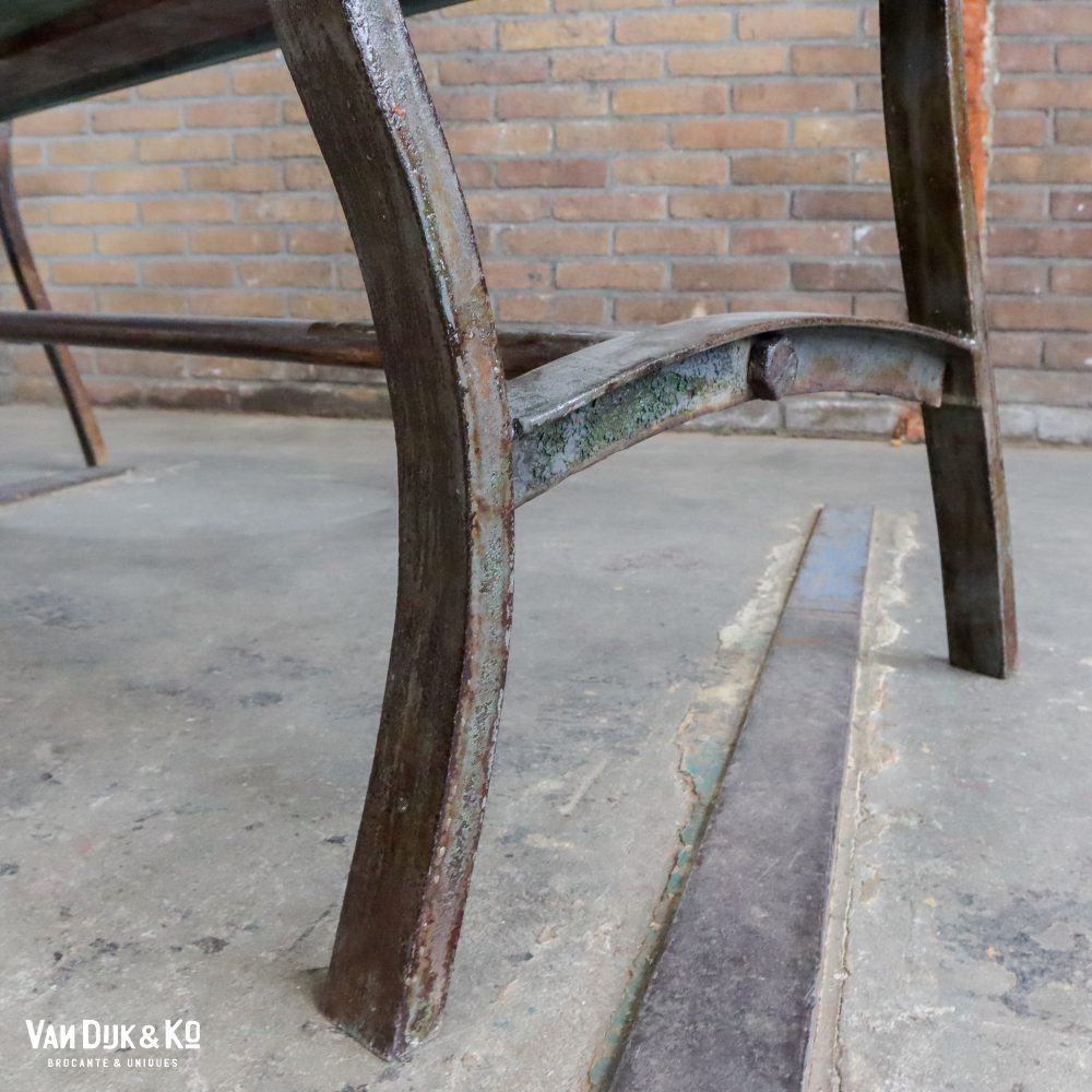Brocante tuinbank - Afbeelding 3