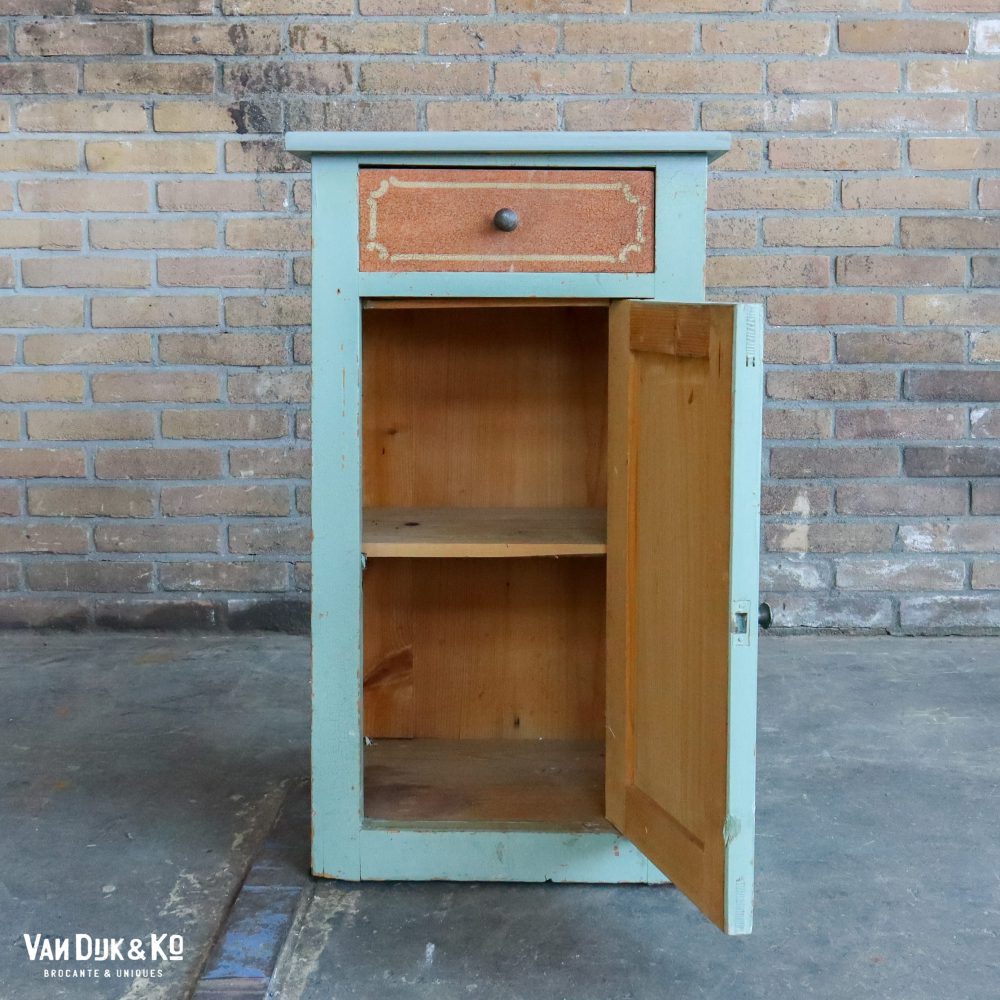 Brocante nachtkastje - Afbeelding 5