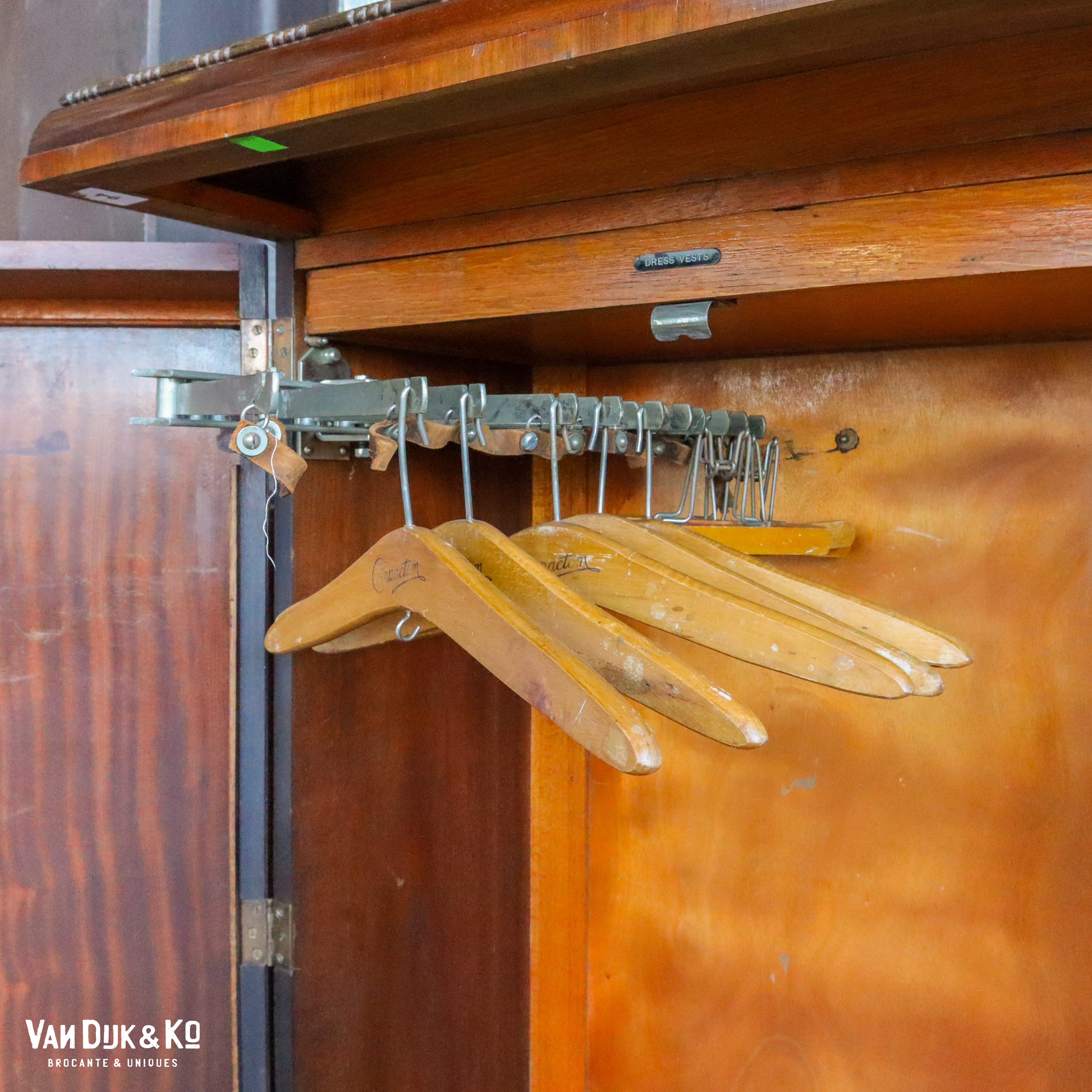 Vintage Art Deco kledingkast - Afbeelding 11