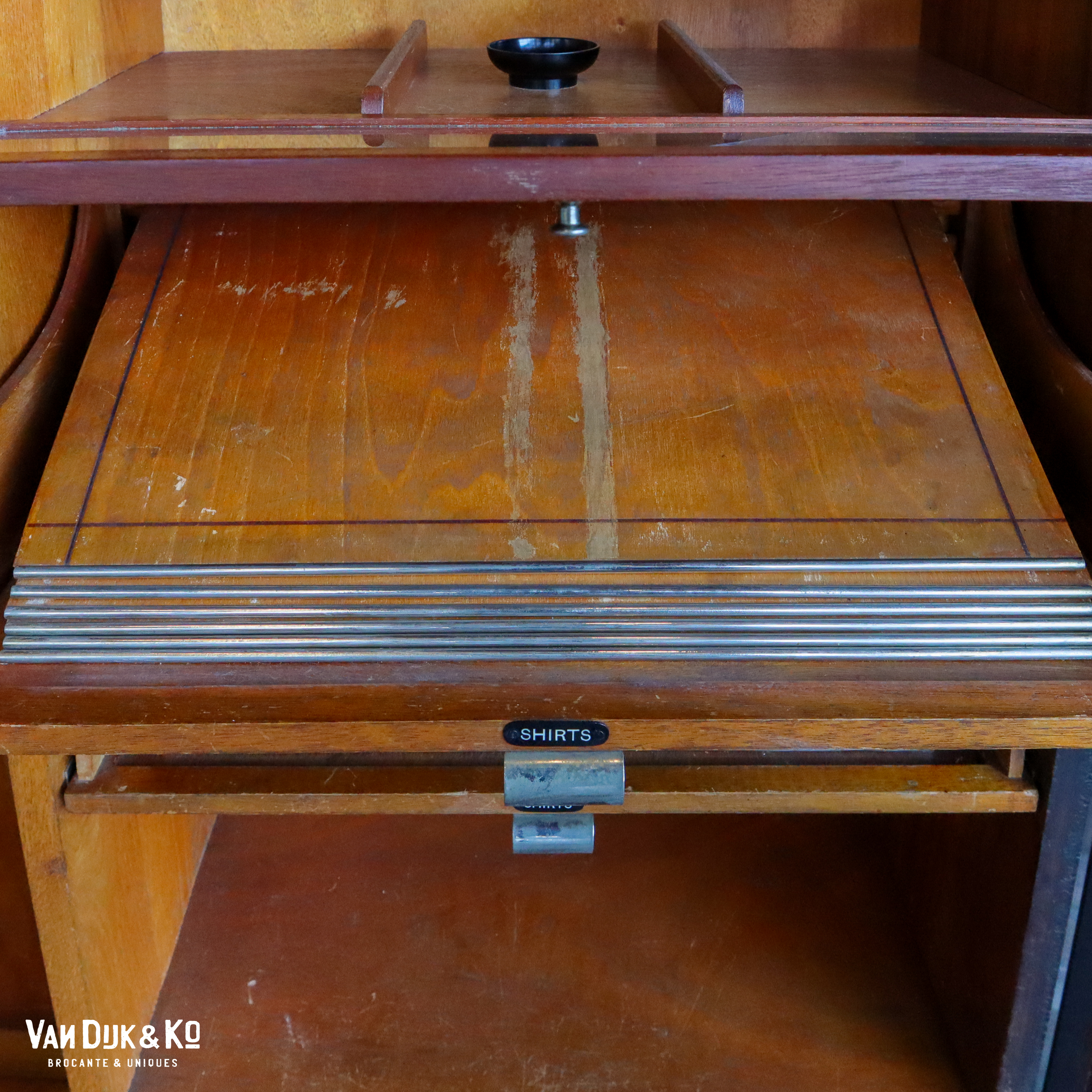 Vintage Art Deco kledingkast - Afbeelding 10