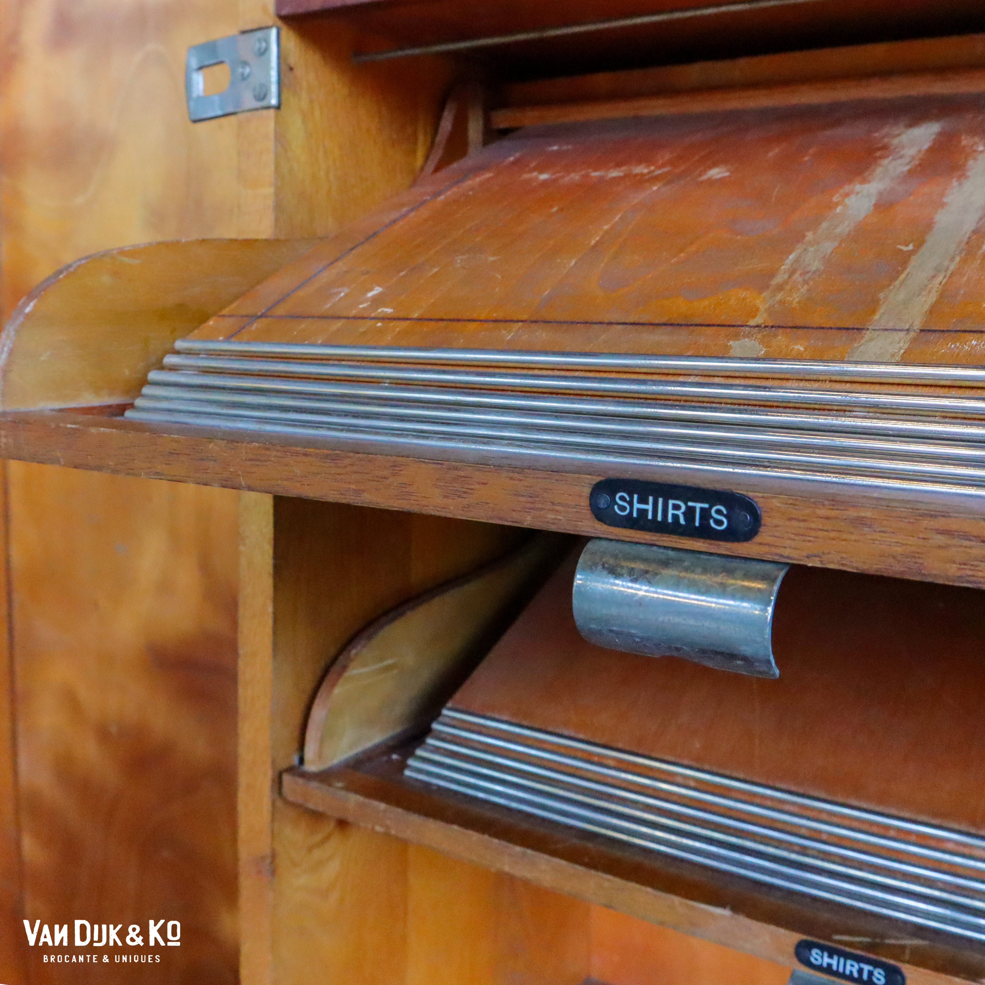 Vintage Art Deco kledingkast - Afbeelding 8