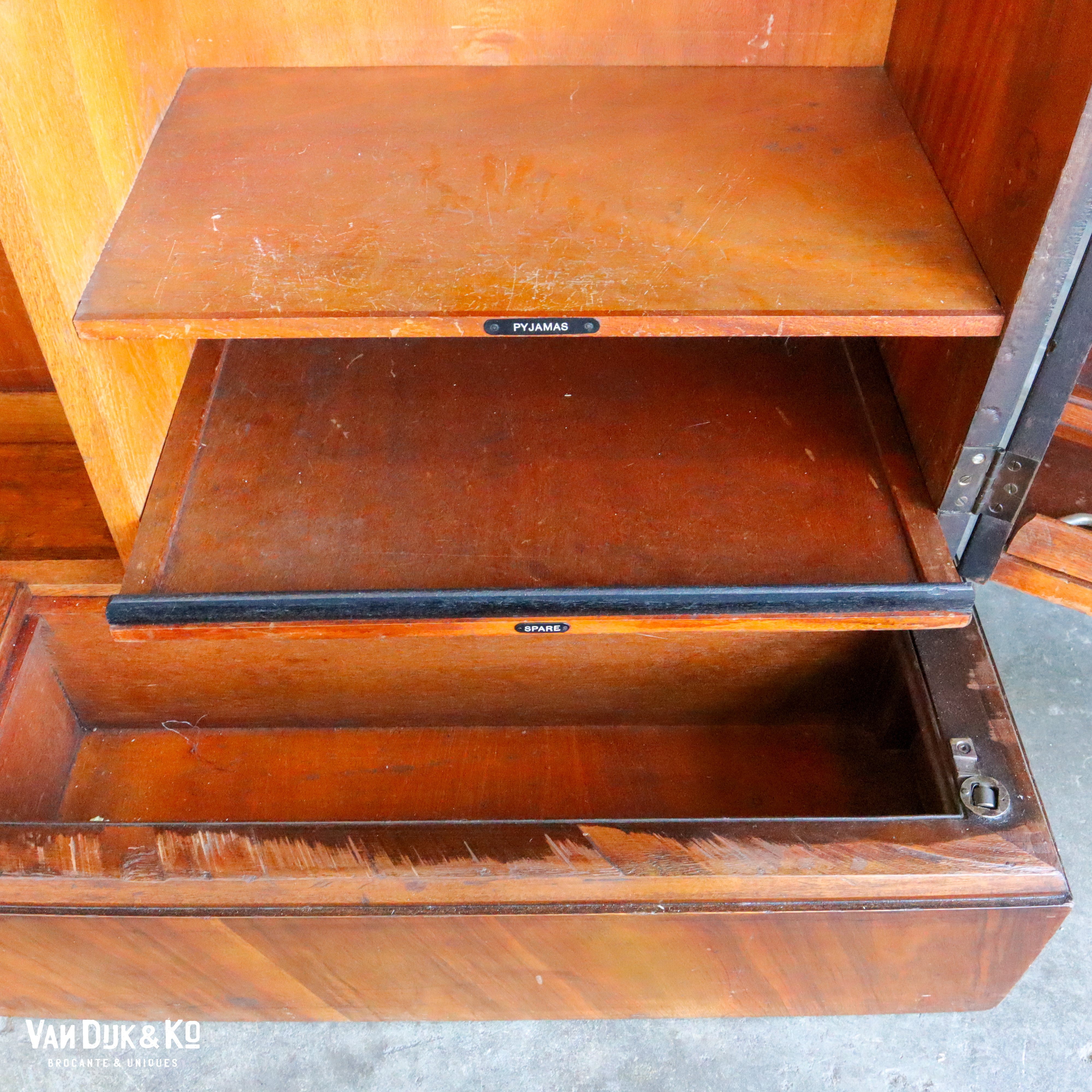 Vintage Art Deco kledingkast - Afbeelding 5