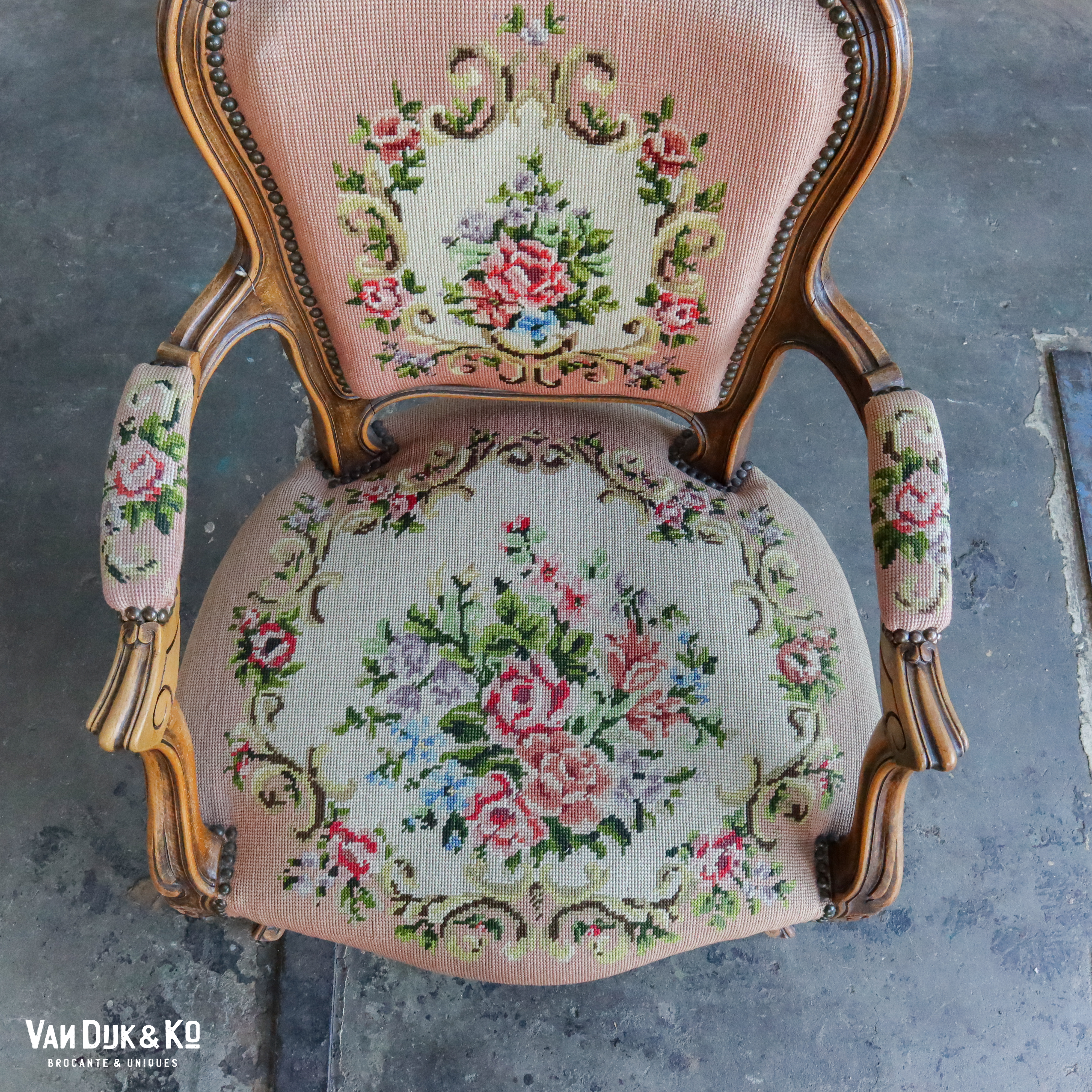 Louis XV stoel - Afbeelding 2