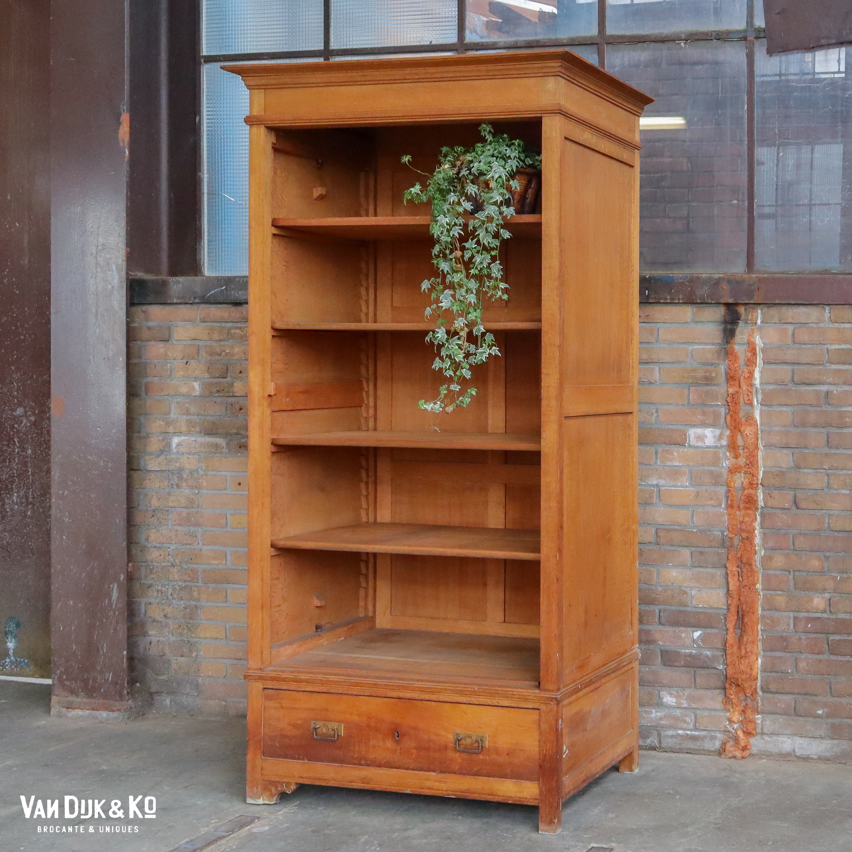 Vintage open boekenkast - Afbeelding 2