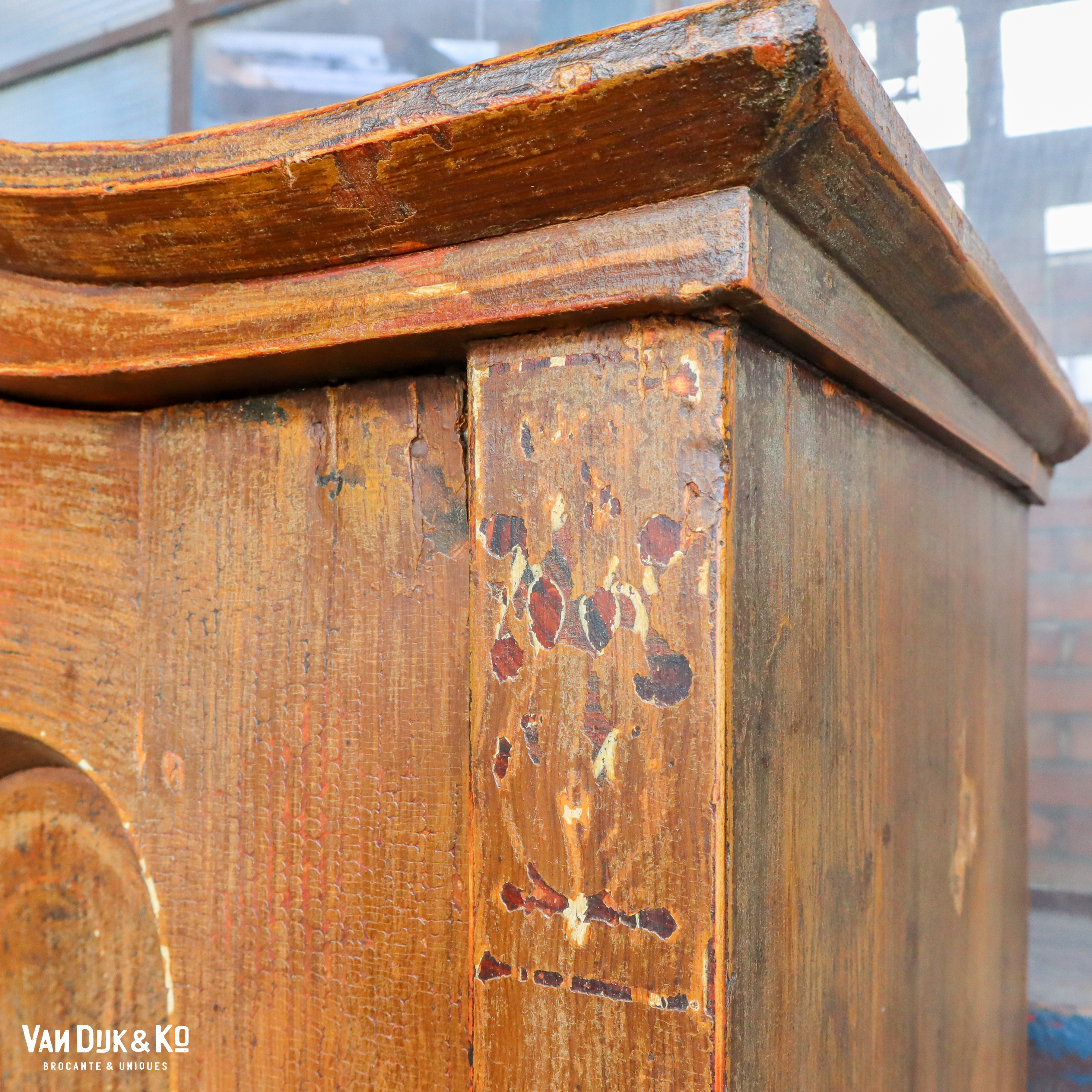 Brocante linnenkast - Afbeelding 5