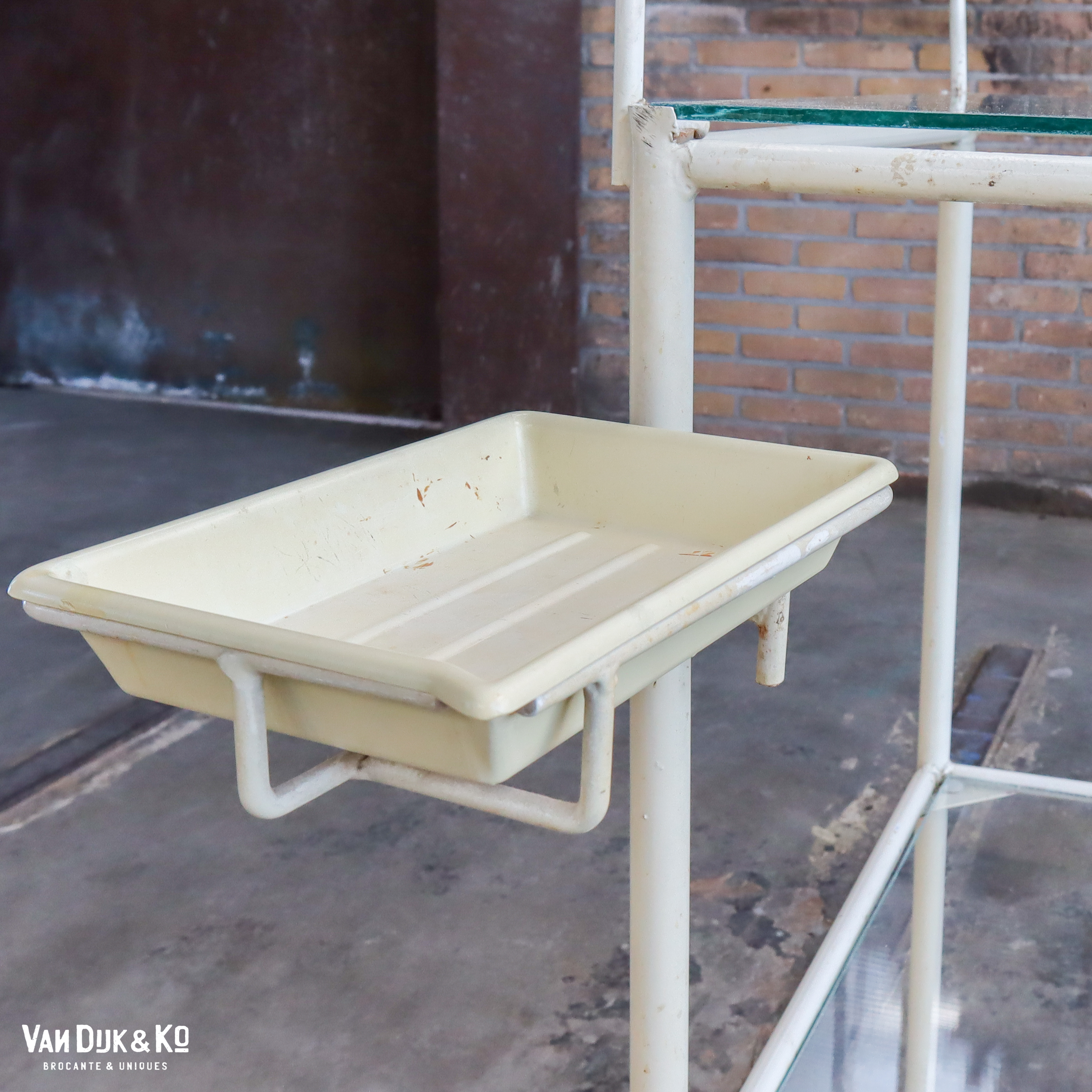 Vintage ziekenhuis trolley - Afbeelding 3