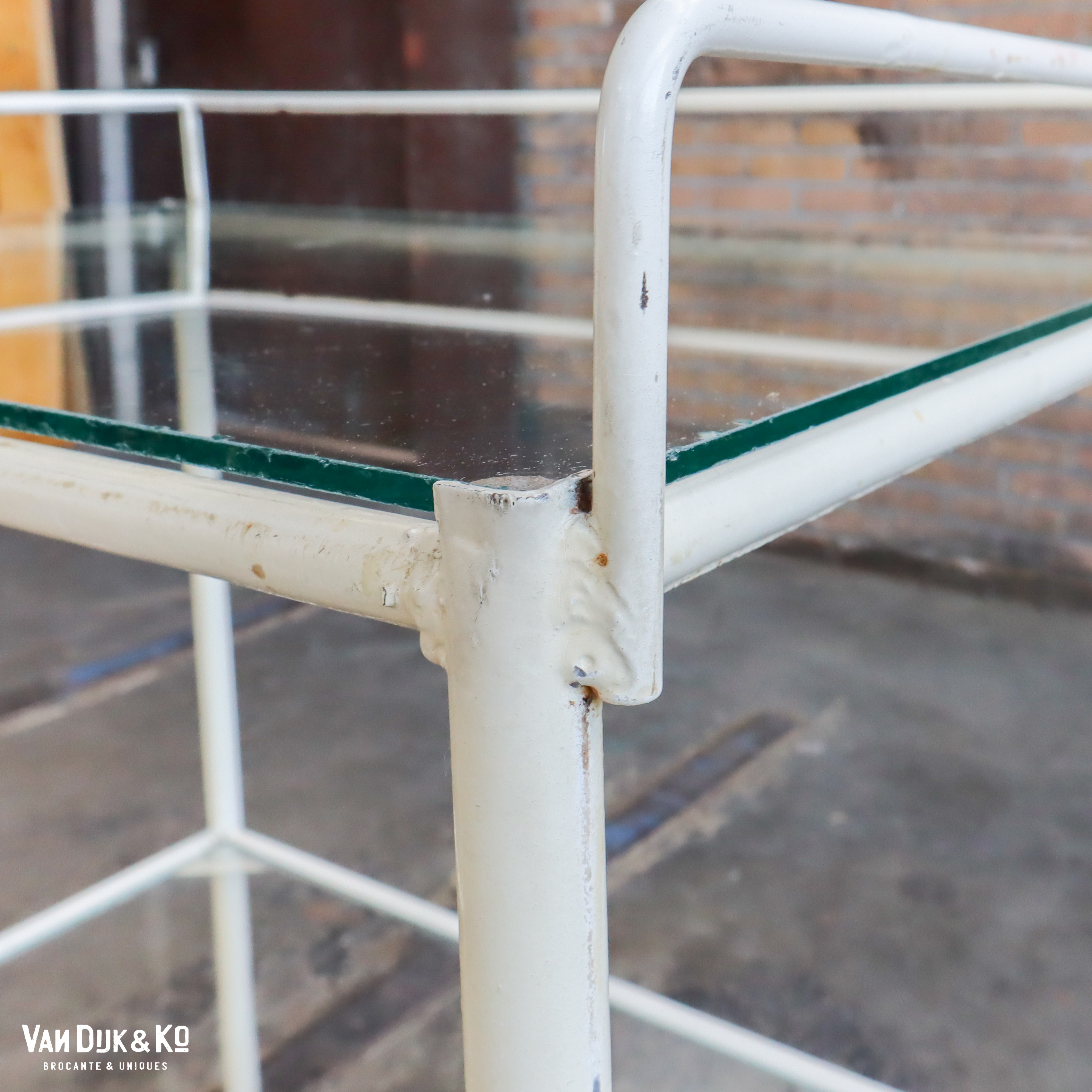 Vintage ziekenhuis trolley - Afbeelding 4