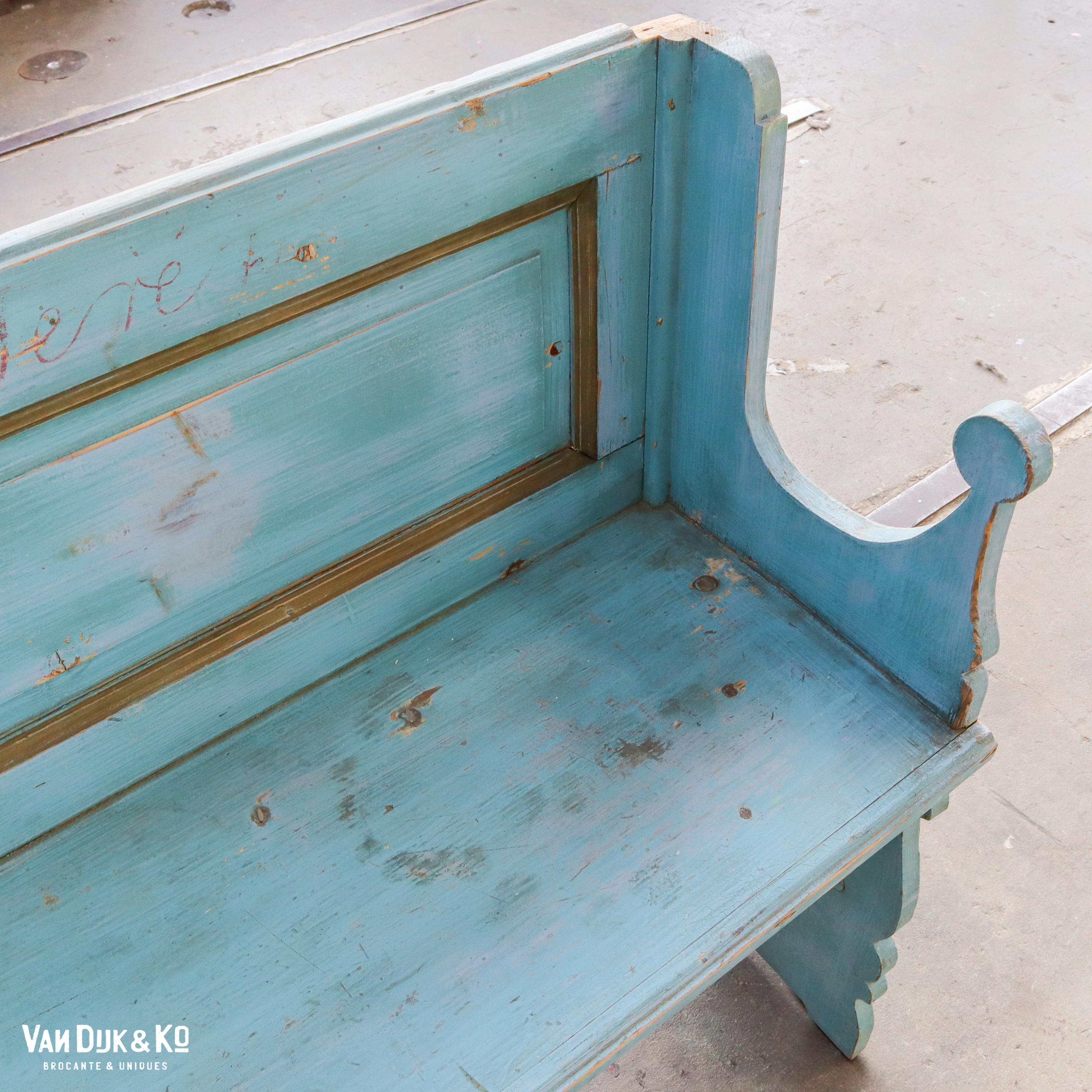Houten hoekbank - Afbeelding 4