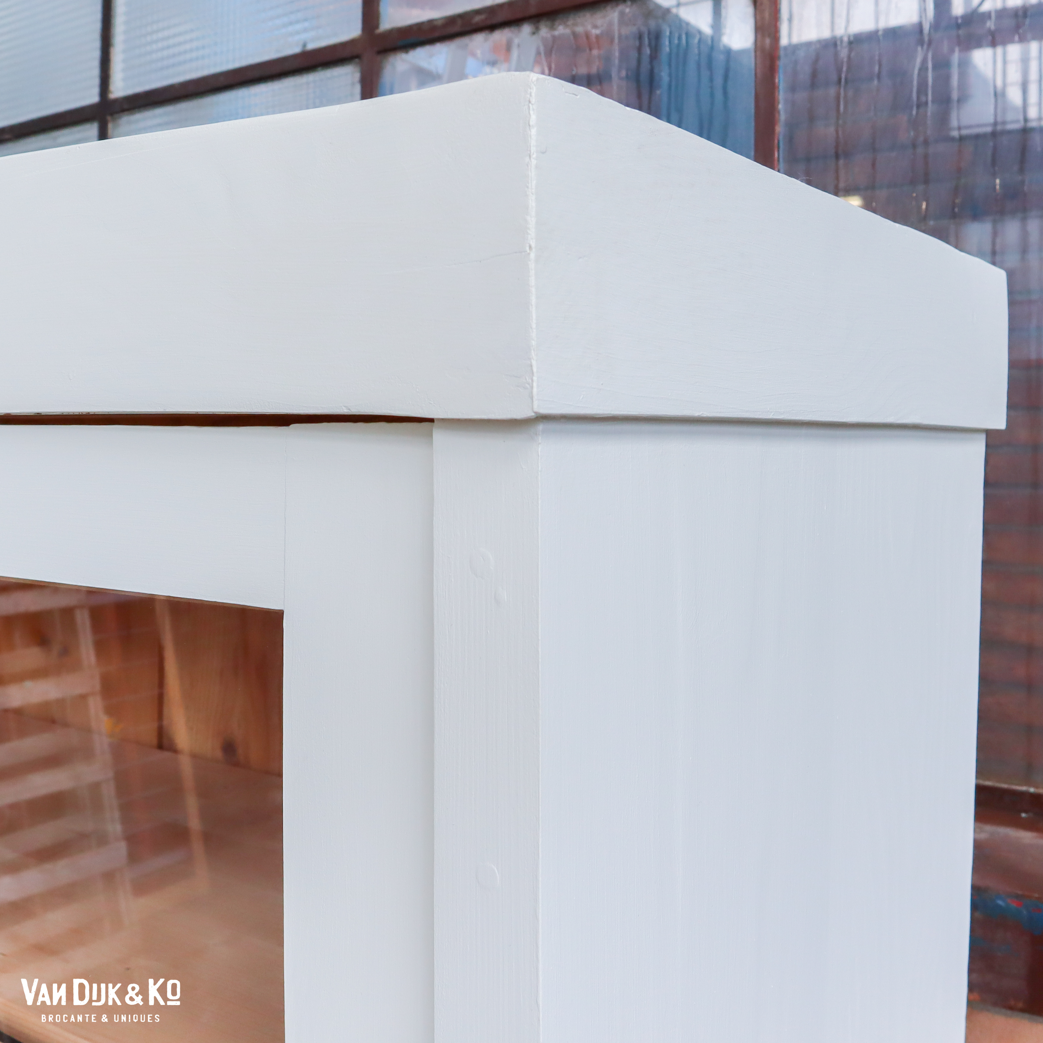 Witte vitrinekast - Afbeelding 7