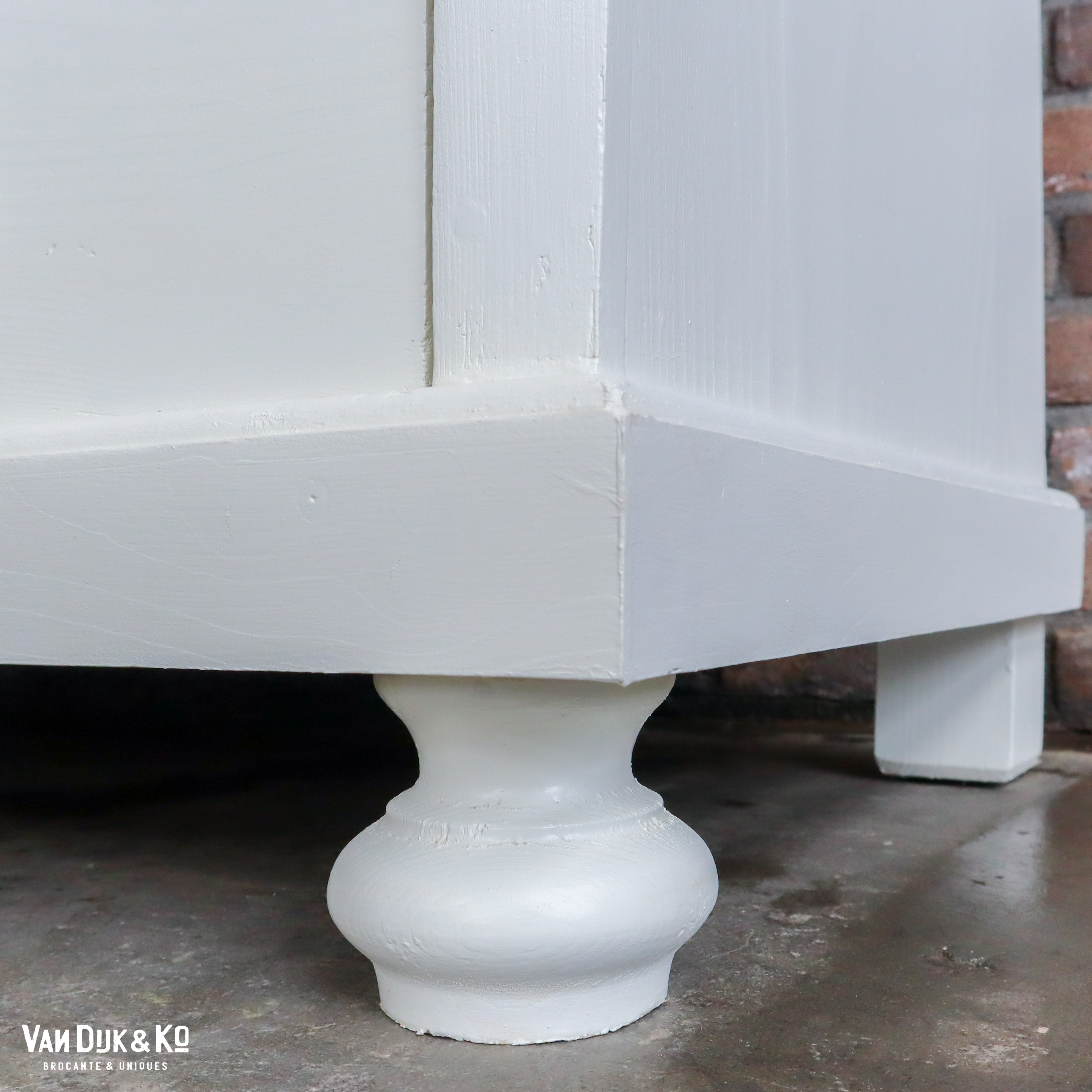 Witte vitrinekast - Afbeelding 10
