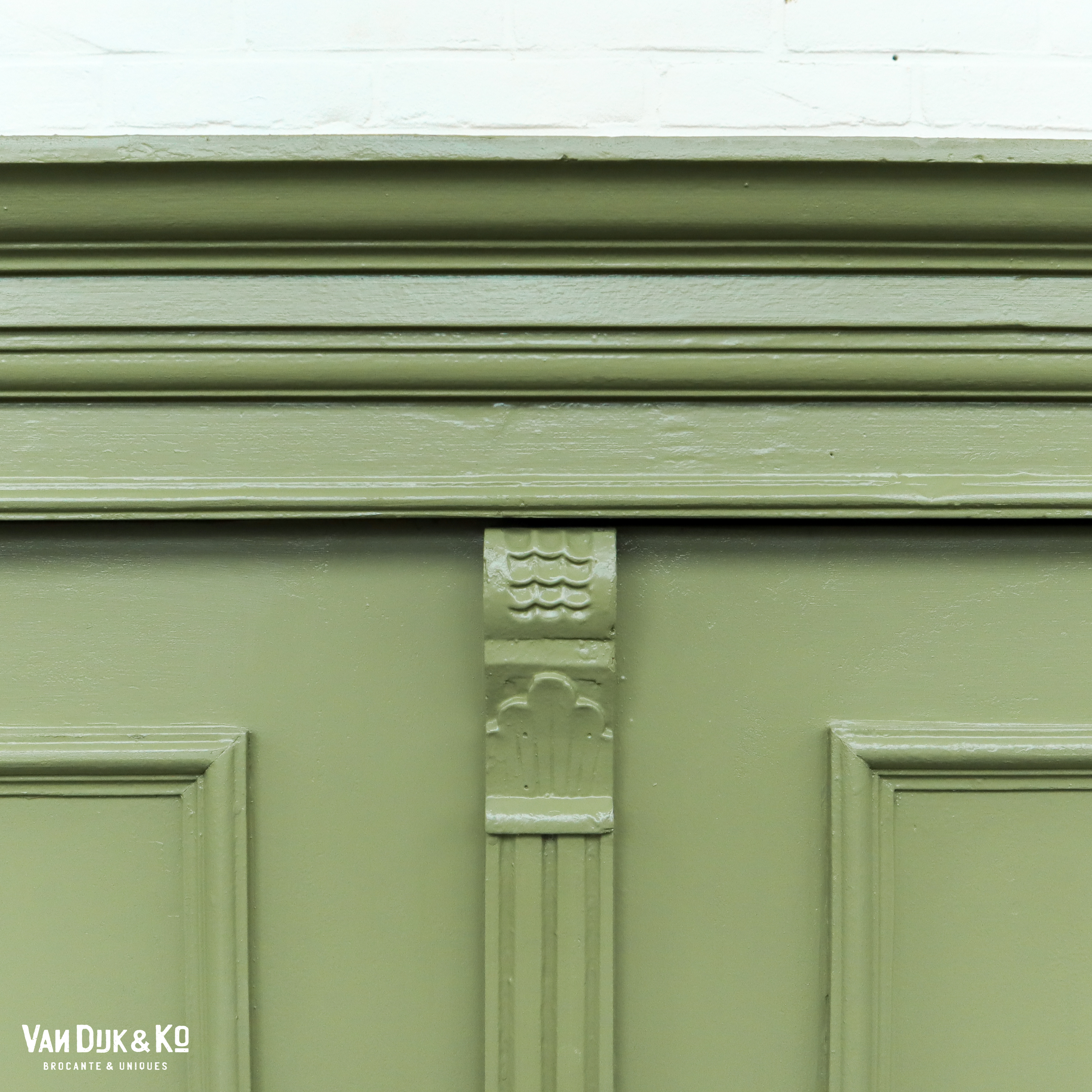 Mosgroene tweedeurs kast - Afbeelding 6
