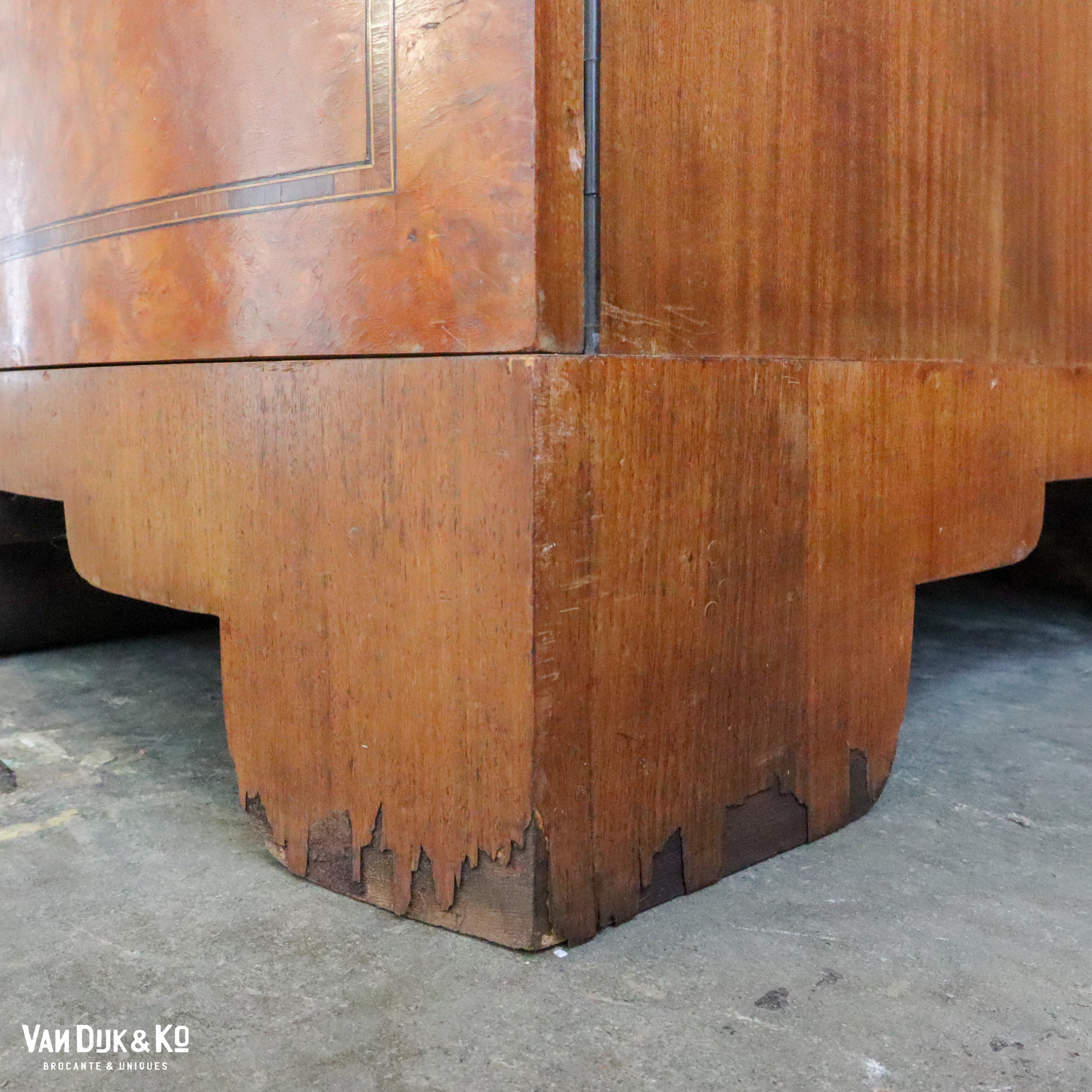 Demontabele vintage kledingkast - Afbeelding 5