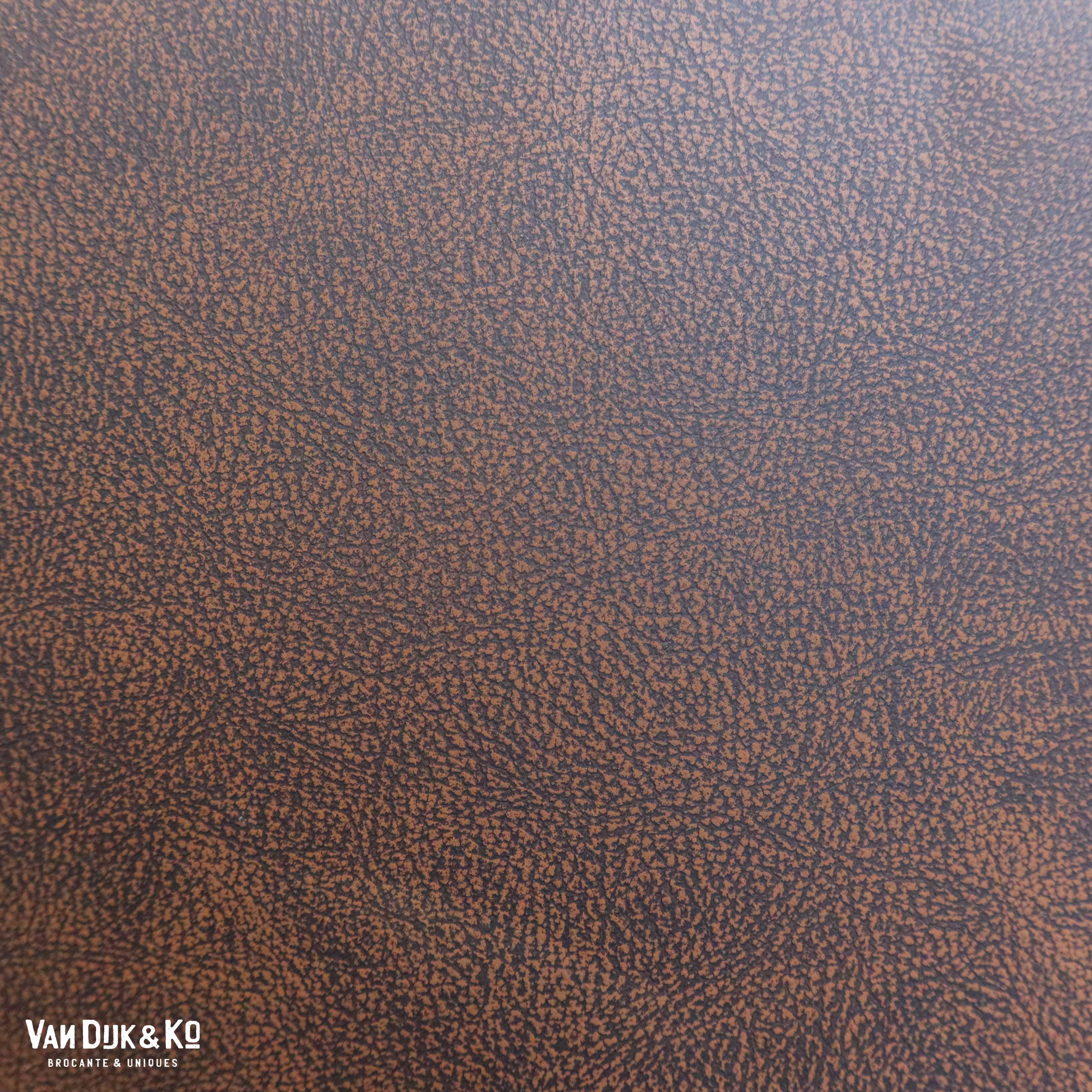 Vintage leren fauteuil - Afbeelding 12