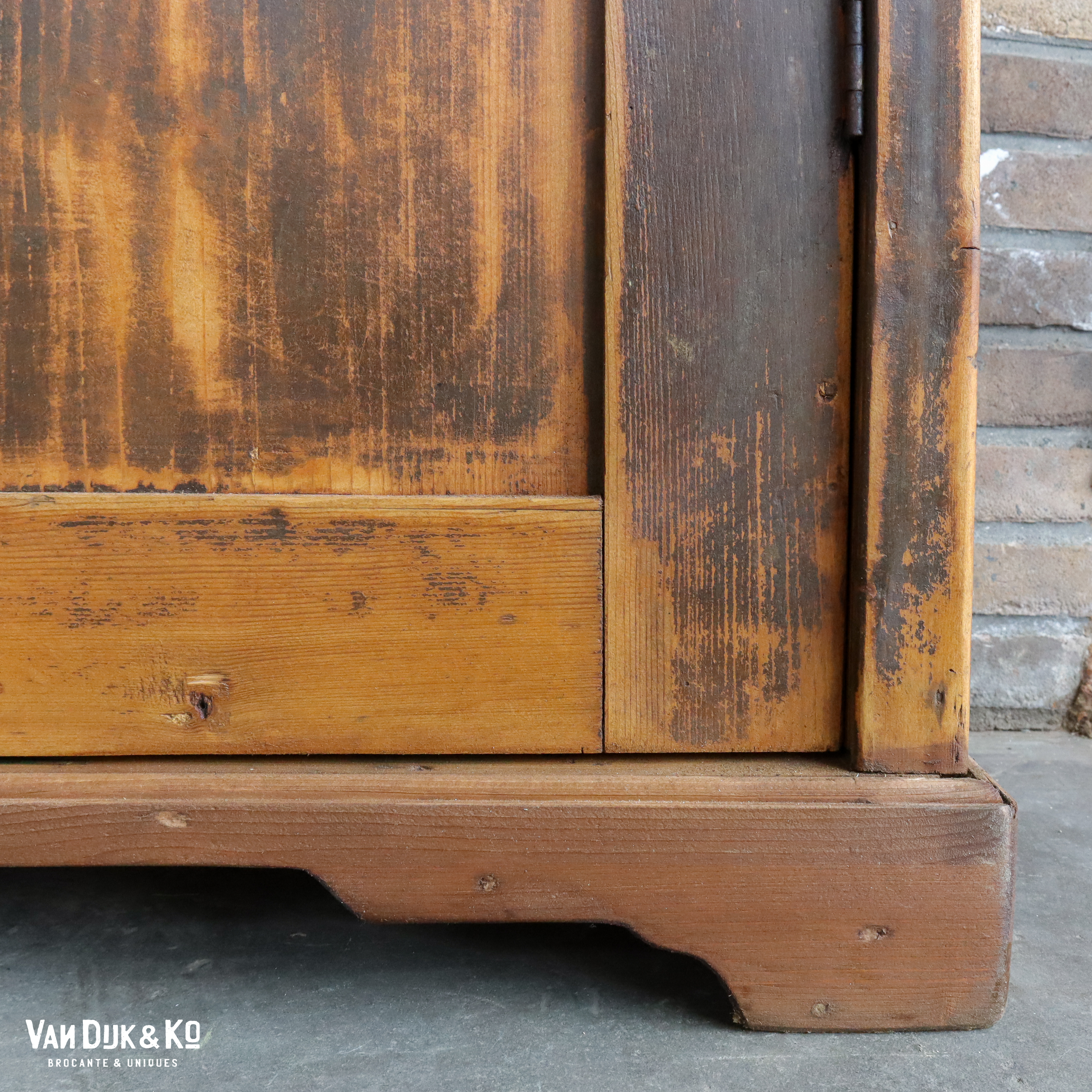Vintage vitrinekast - Afbeelding 6