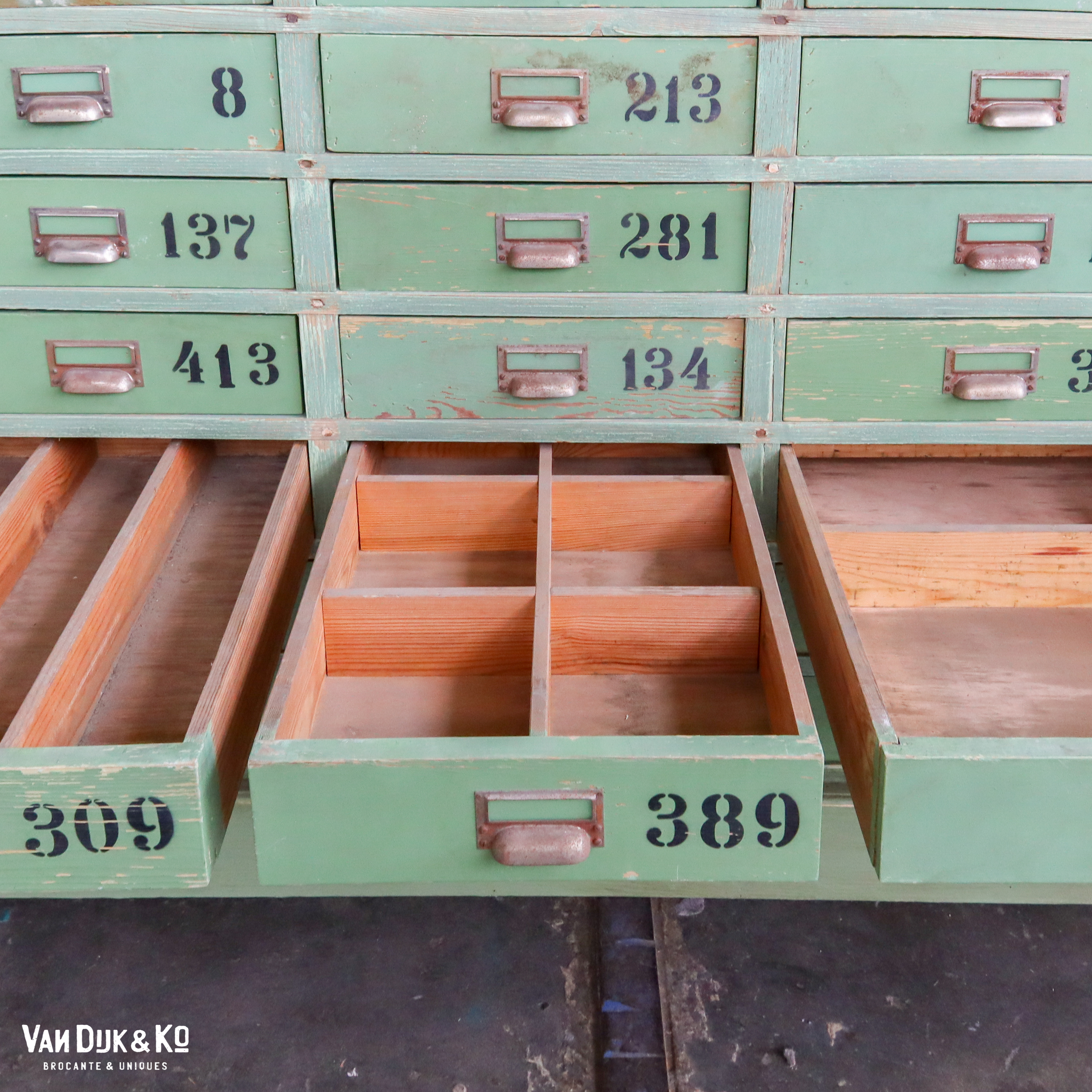 Groene ladekast - Afbeelding 5