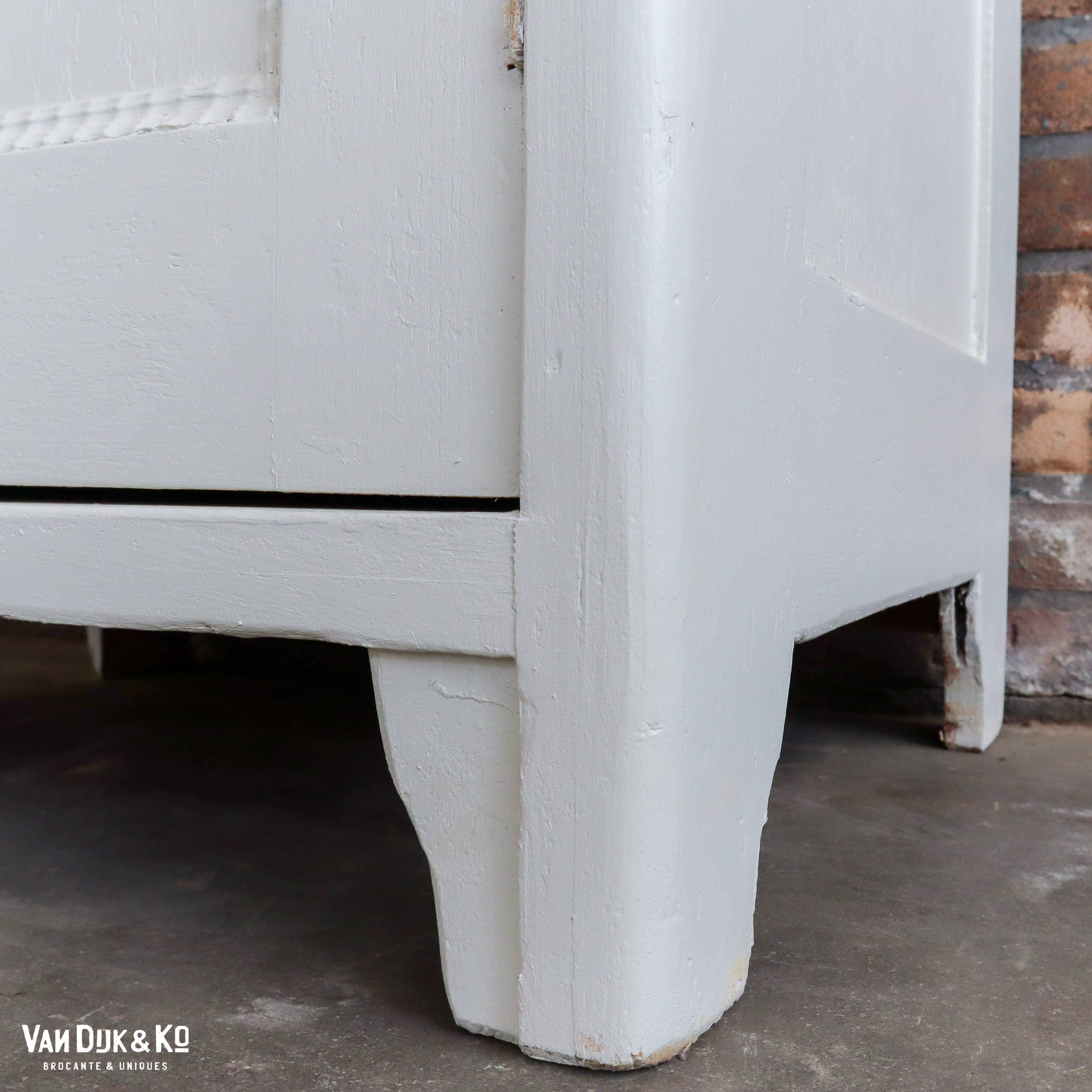 Witte eendeurs kast - Afbeelding 8