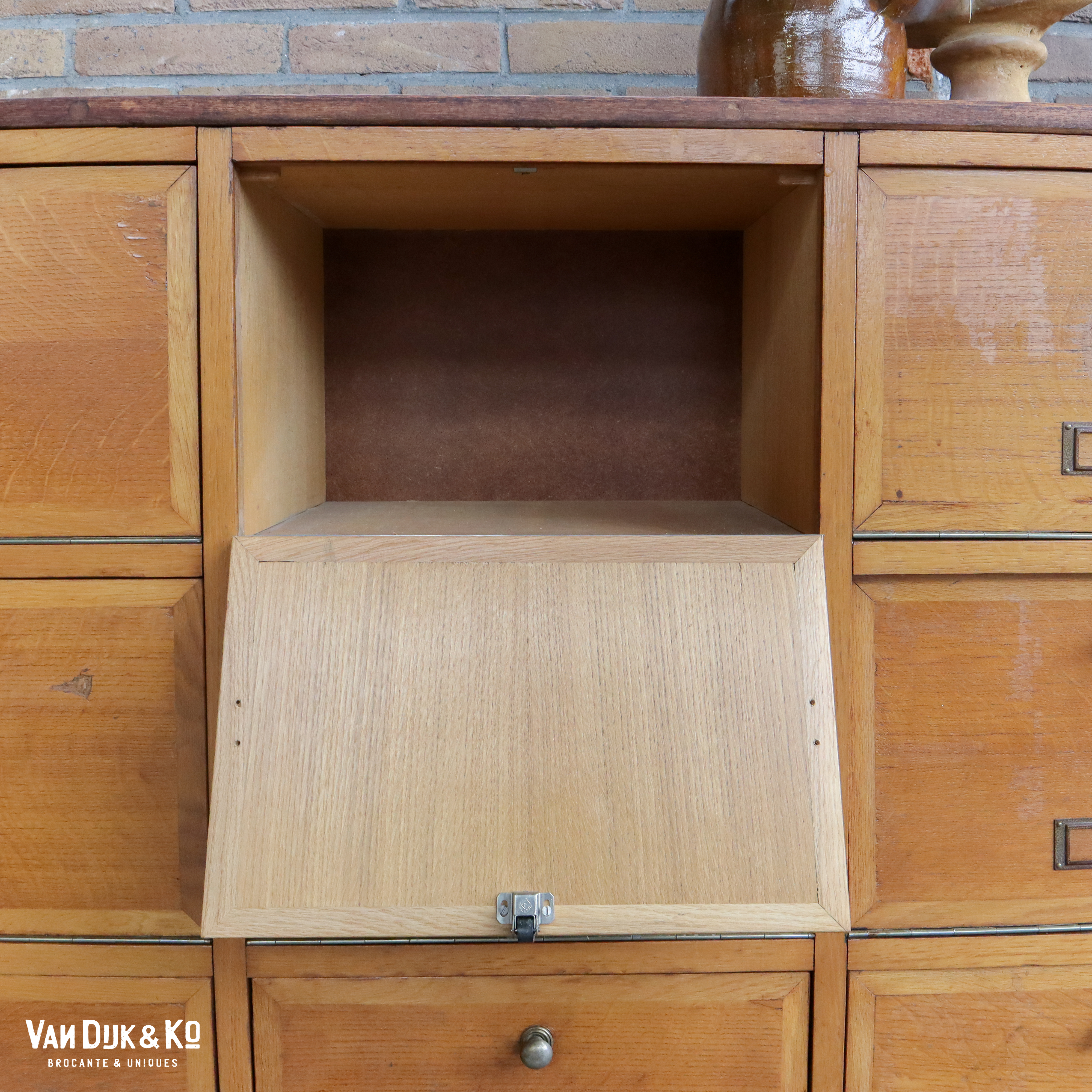 Vintage wandkast - Afbeelding 7