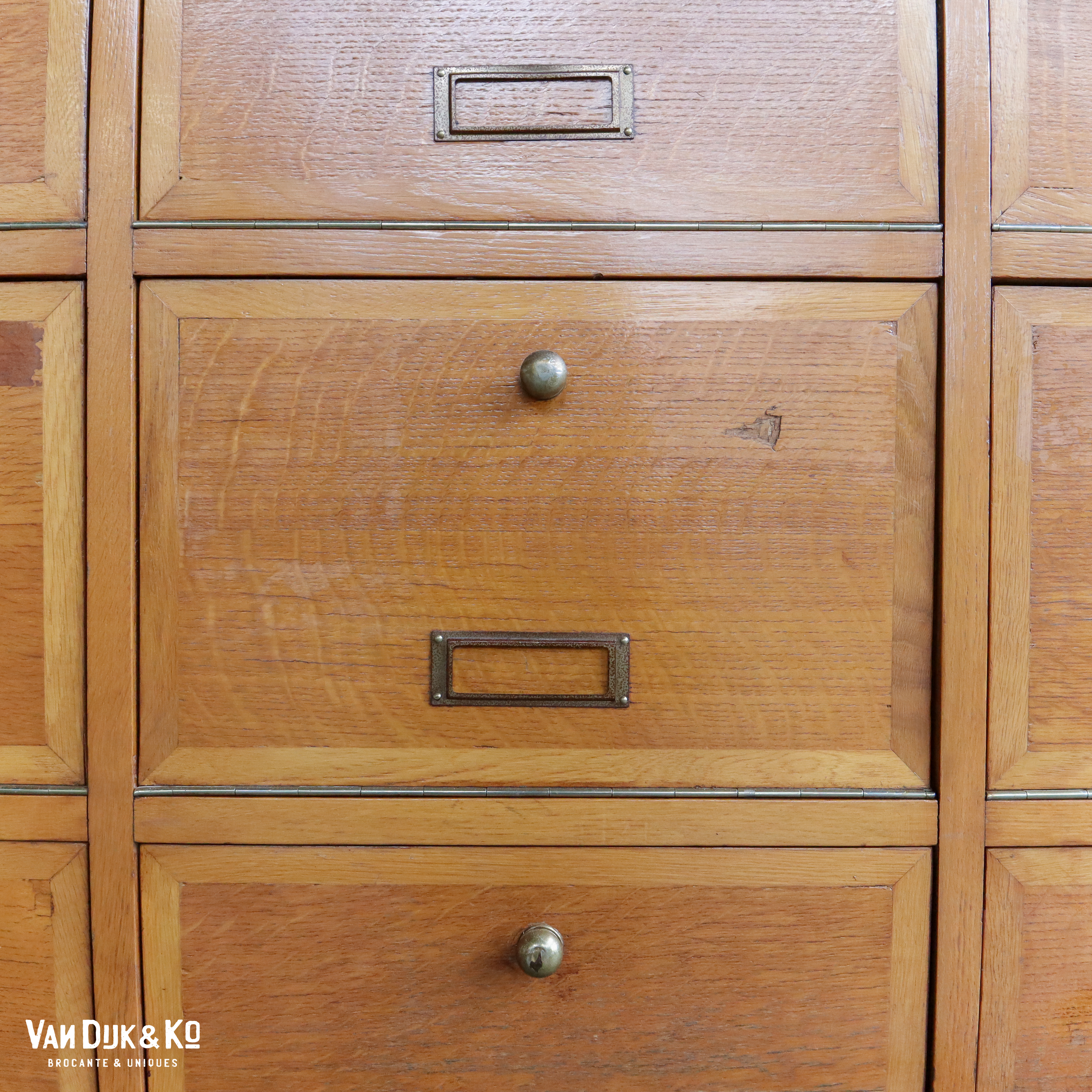 Vintage wandkast - Afbeelding 8